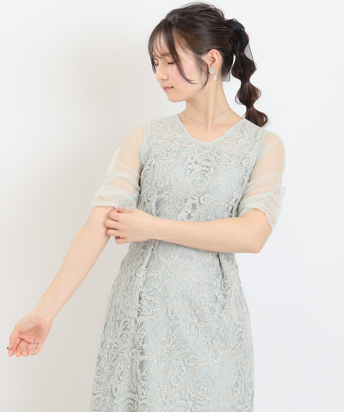 ミント　model：160　着用サイズ：M
