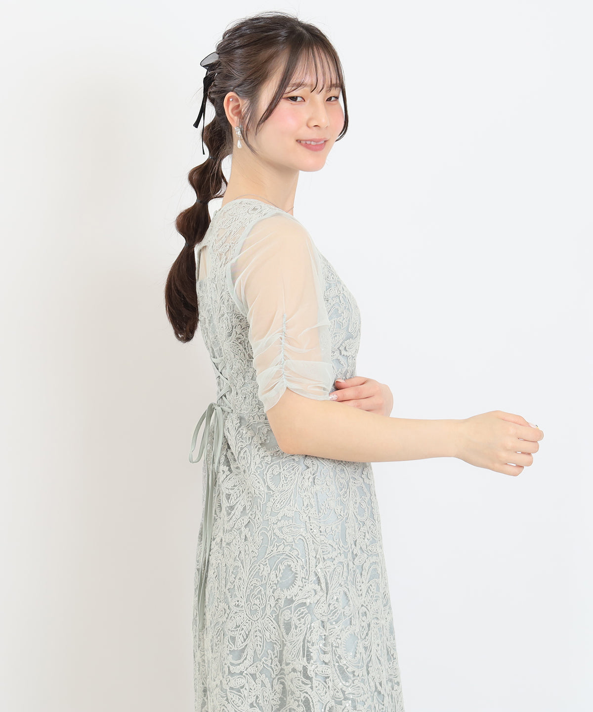 ミント　model：160　着用サイズ：M