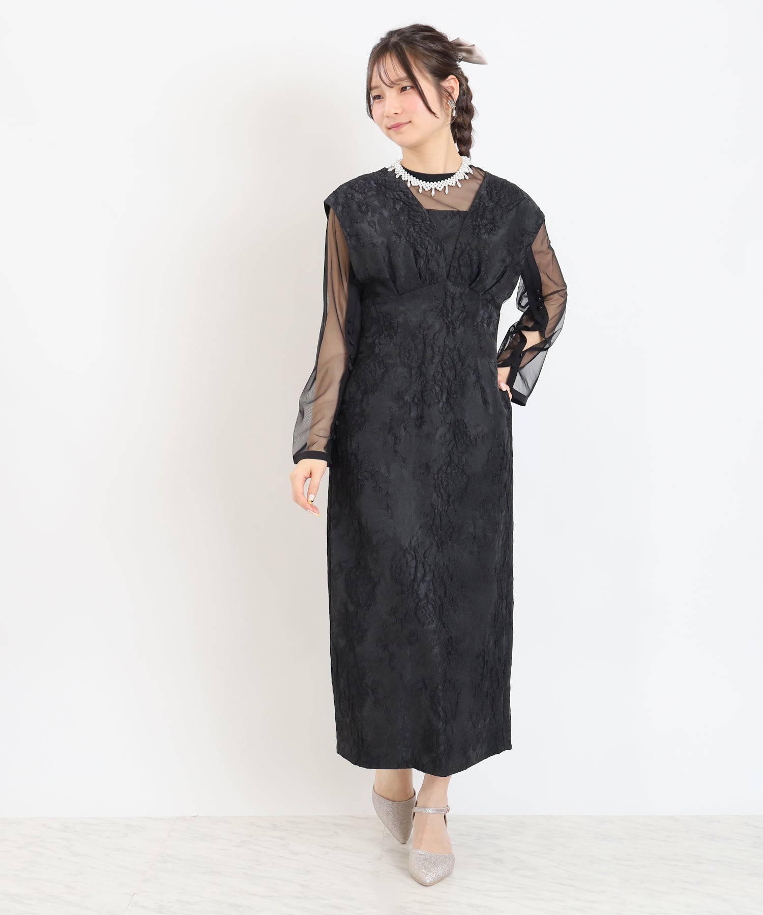 ブラック　model：160　着用サイズ：M