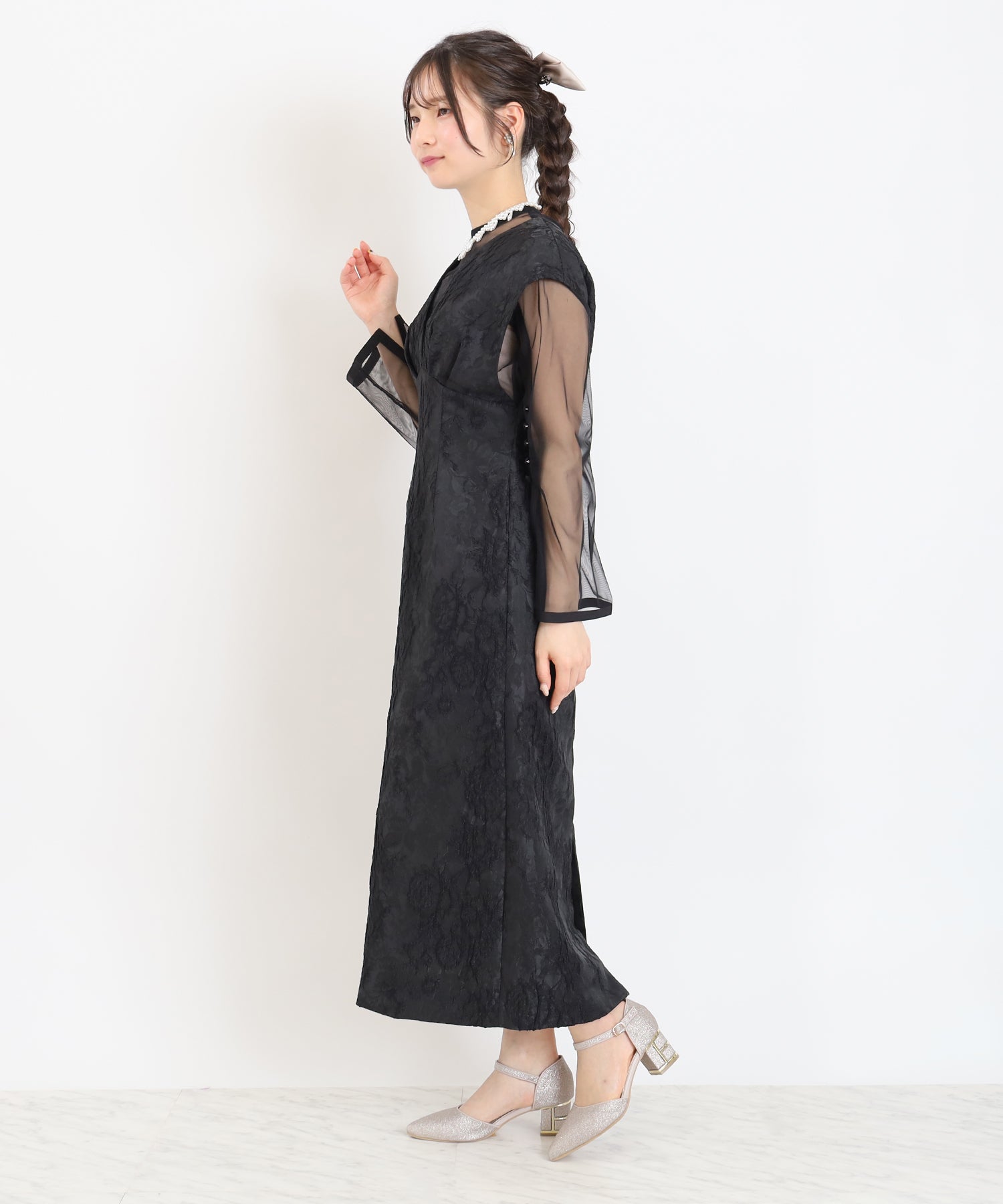 ブラック　model：160　着用サイズ：M