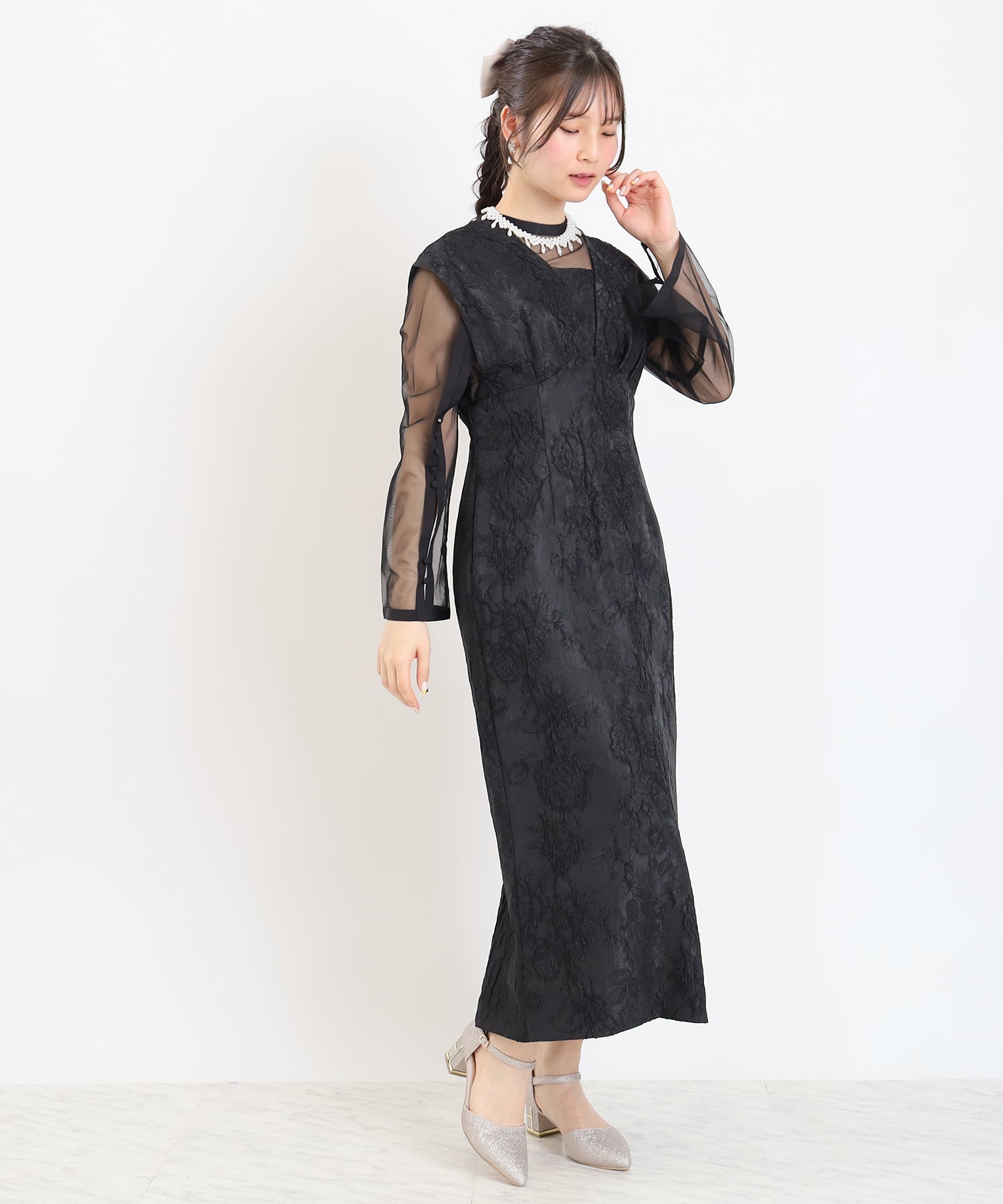 ブラック　model：160　着用サイズ：M