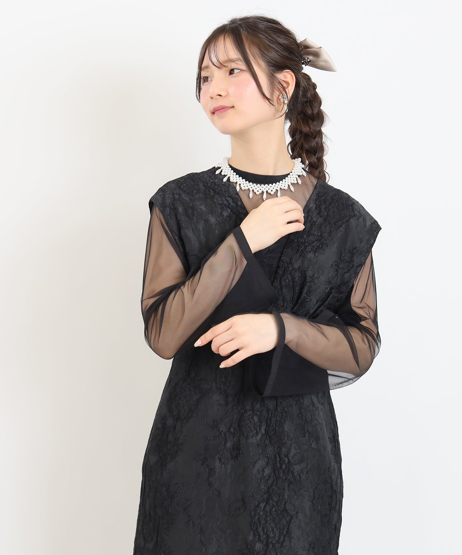 ブラック　model：160　着用サイズ：M
