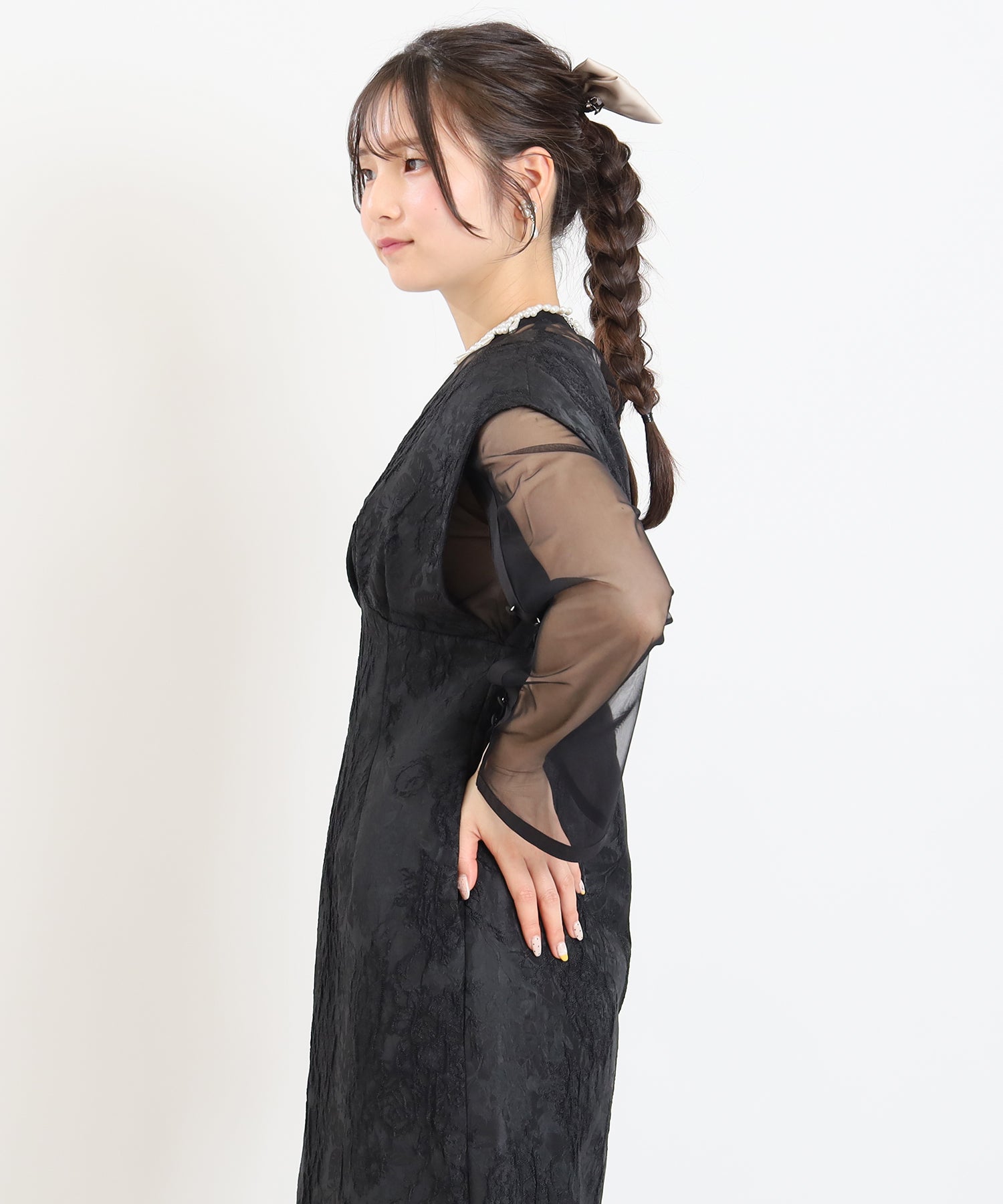 ブラック　model：160　着用サイズ：M