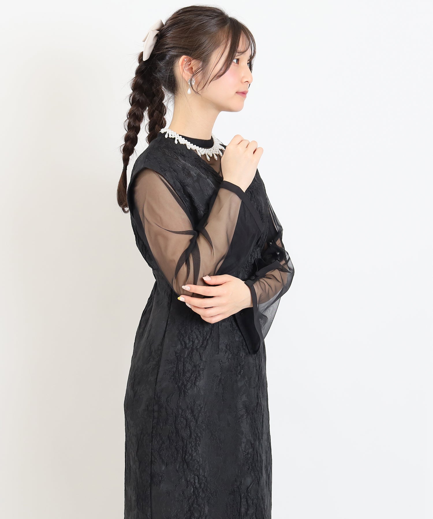 ブラック　model：160　着用サイズ：M