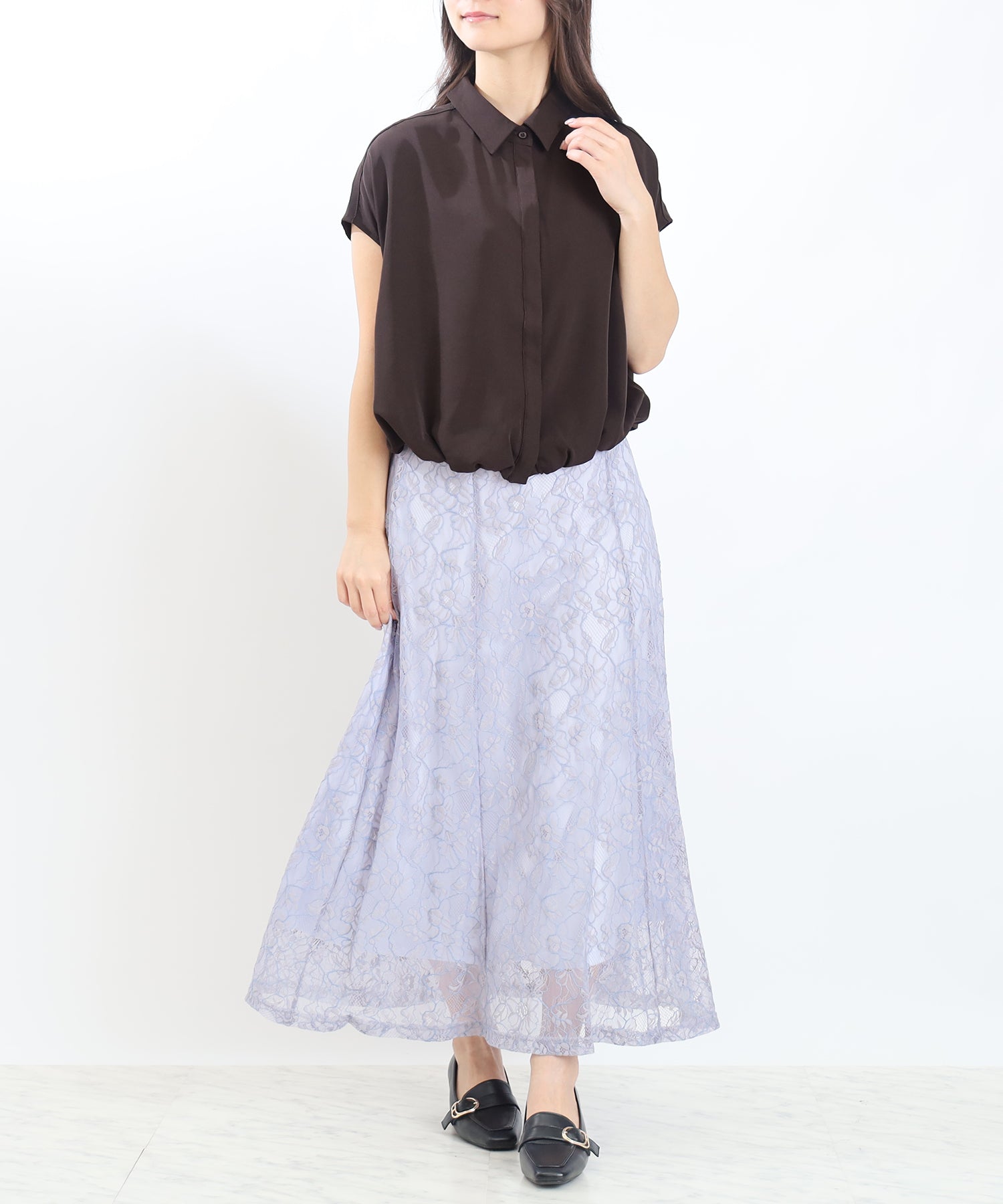 ブラウン　model：160　着用サイズ：Ｍ