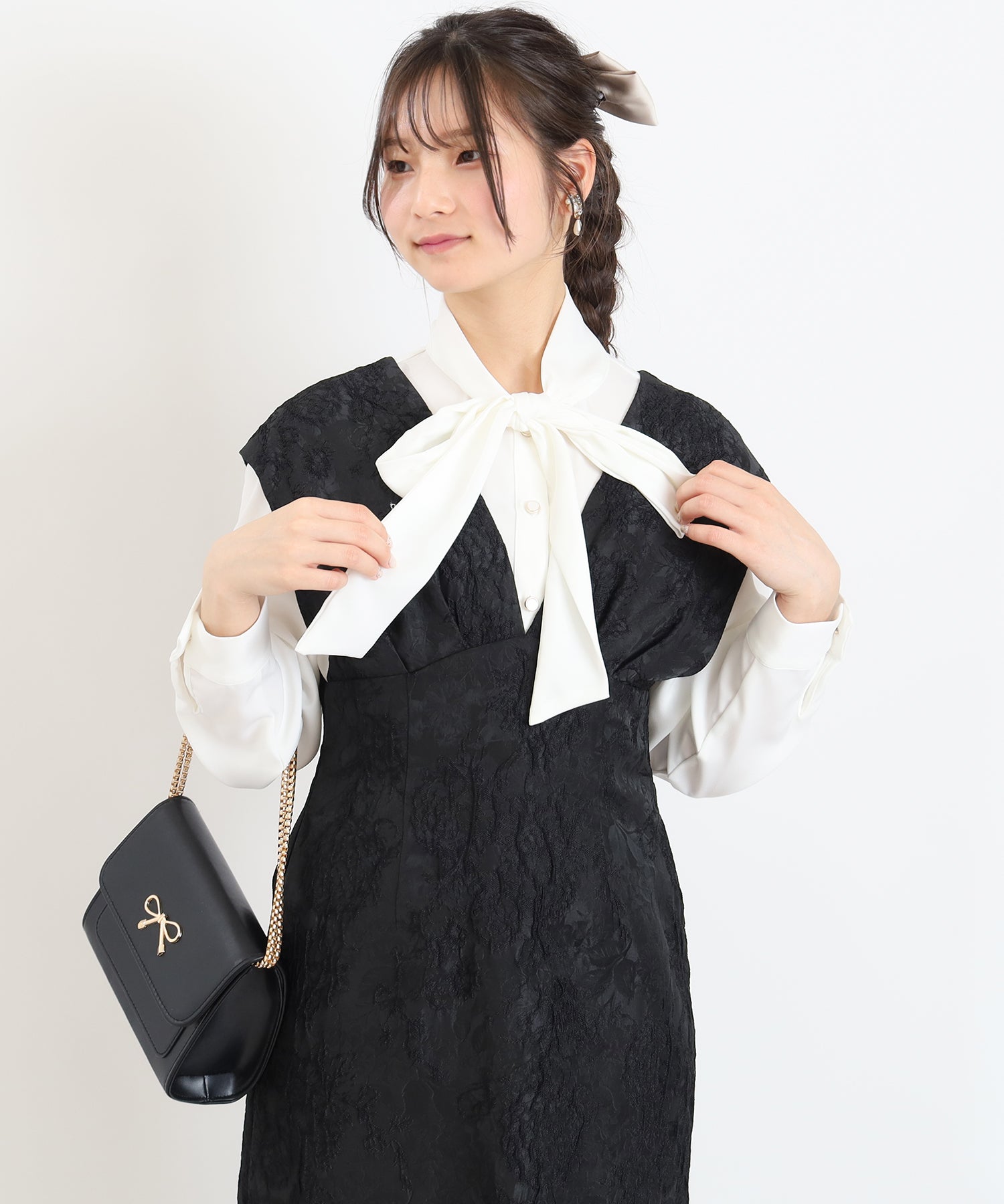 ブラック　model：160　着用サイズ：M