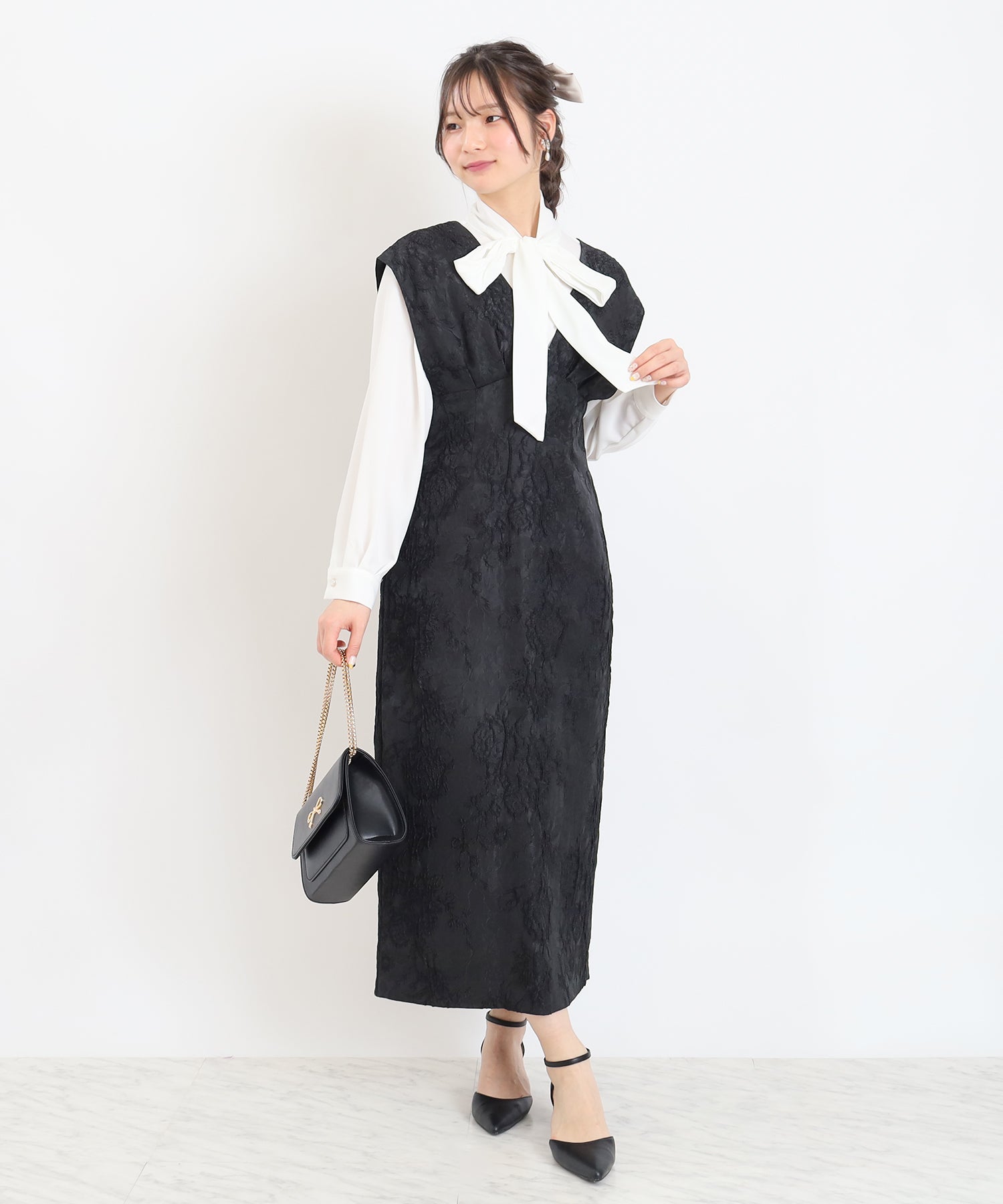 ブラック　model：160　着用サイズ：M