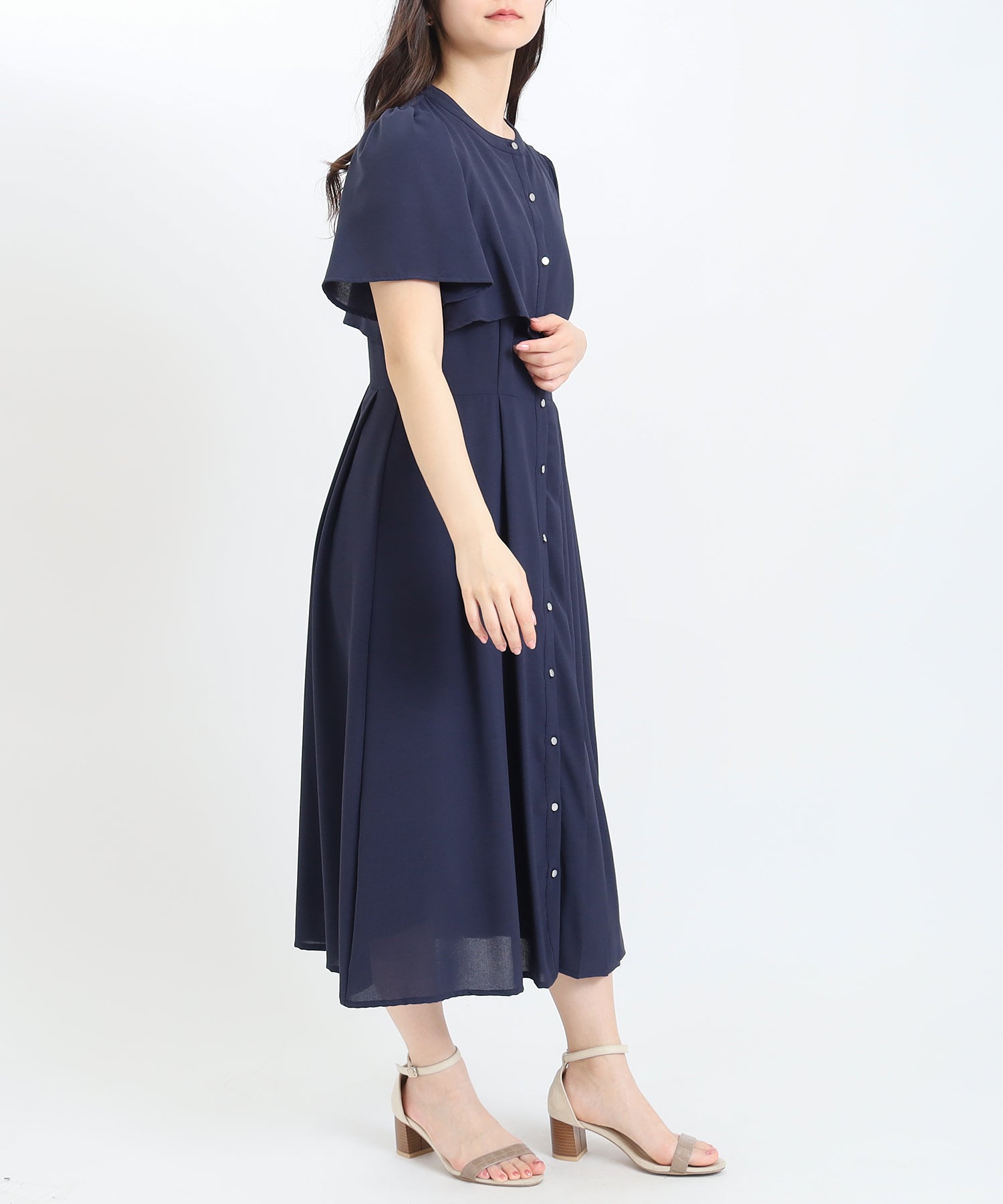ネイビー　model:160cm  着用サイズ：M