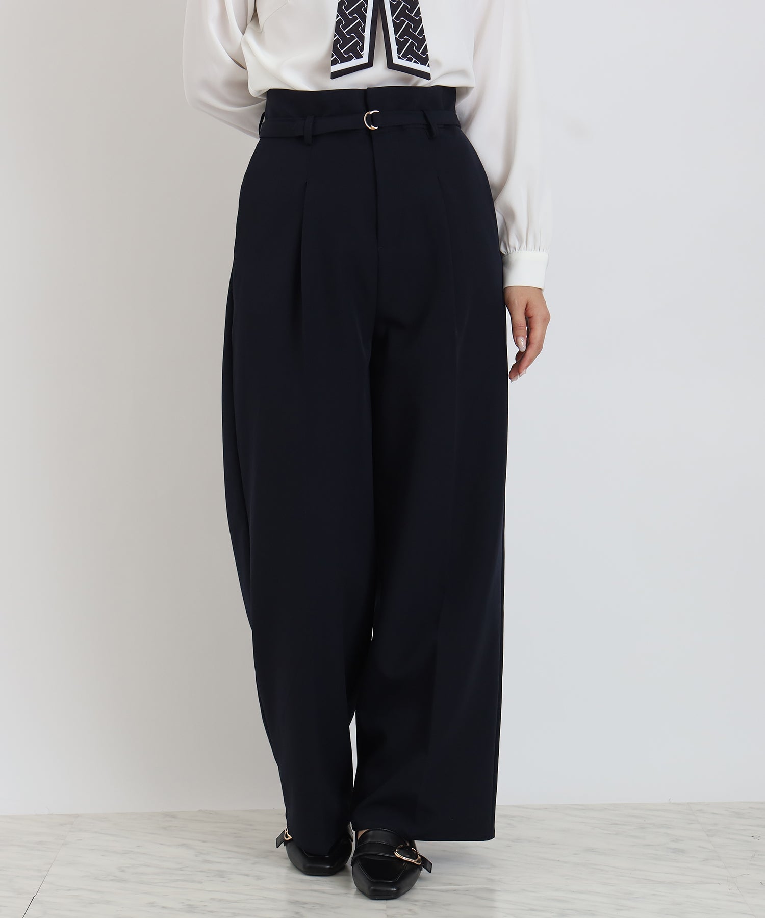 ネイビー　model:160cm  着用サイズ：M