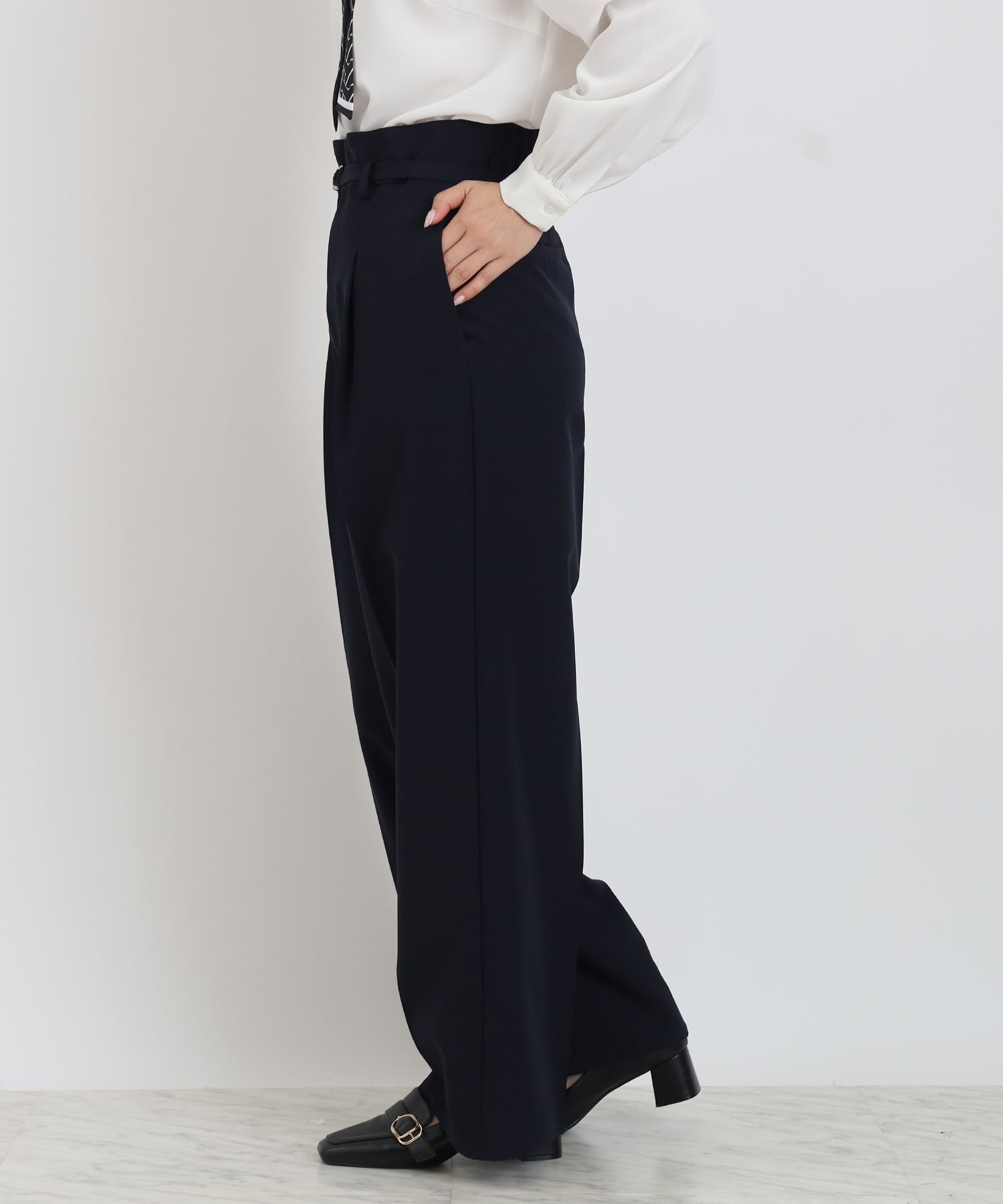 ネイビー　model:160cm  着用サイズ：M