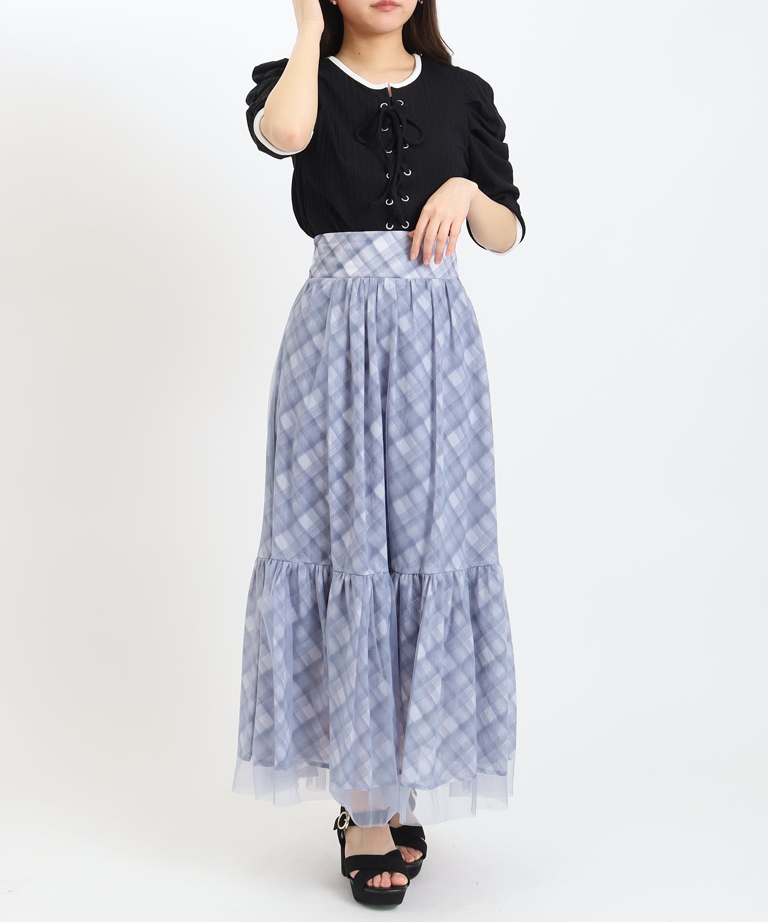 ブラック　model：156　着用サイズ：M