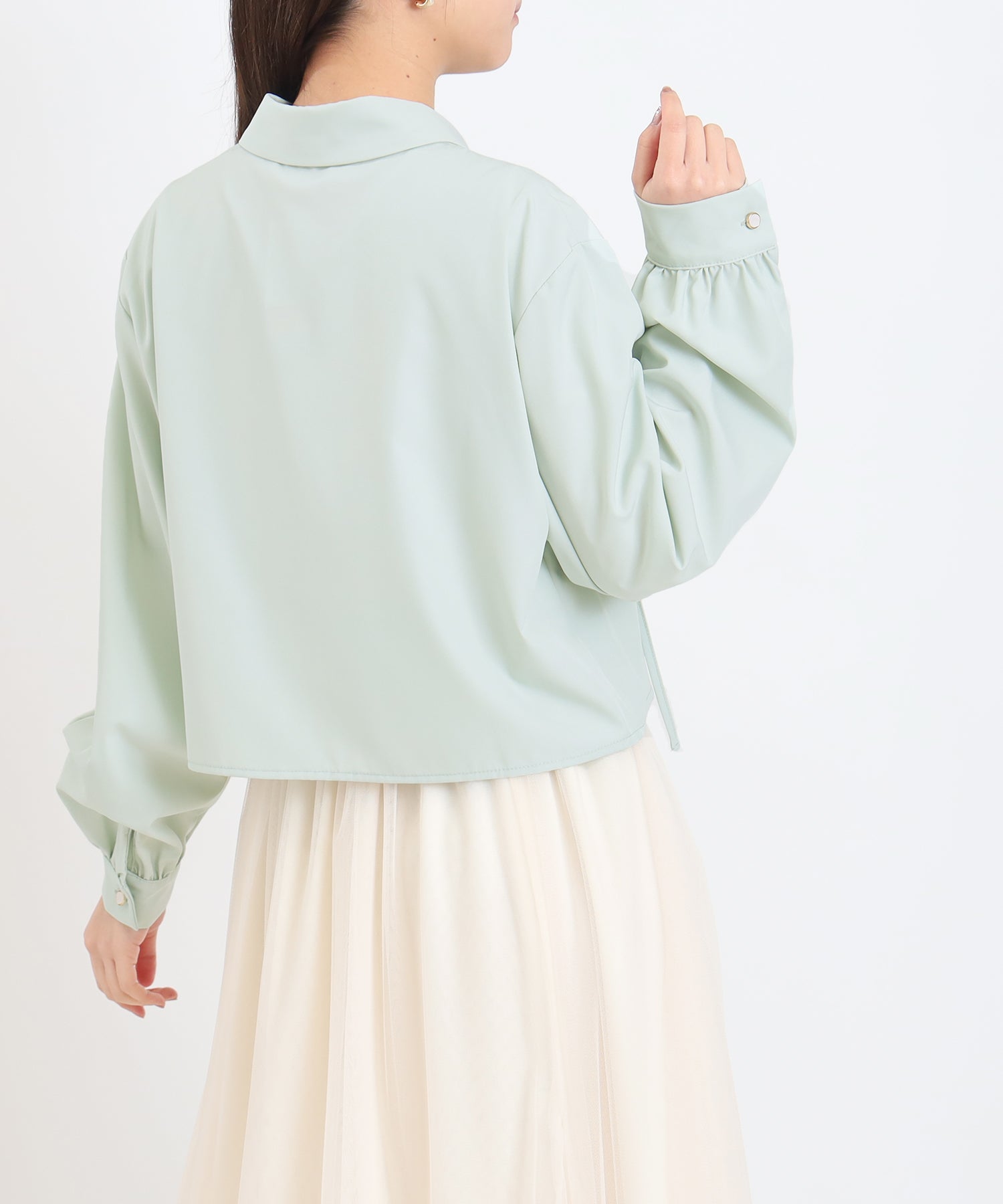 ミント　model：156　着用サイズ：M