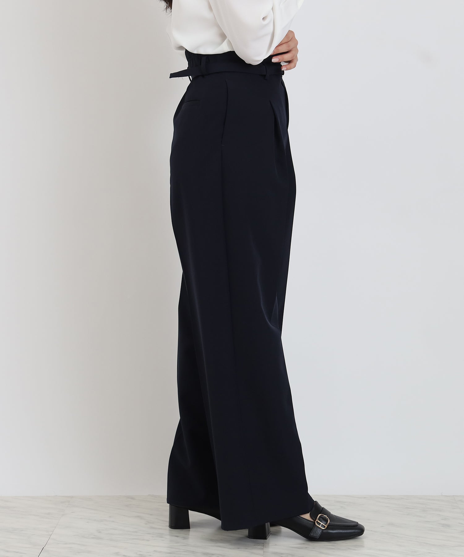 ネイビー　model:160cm  着用サイズ：M