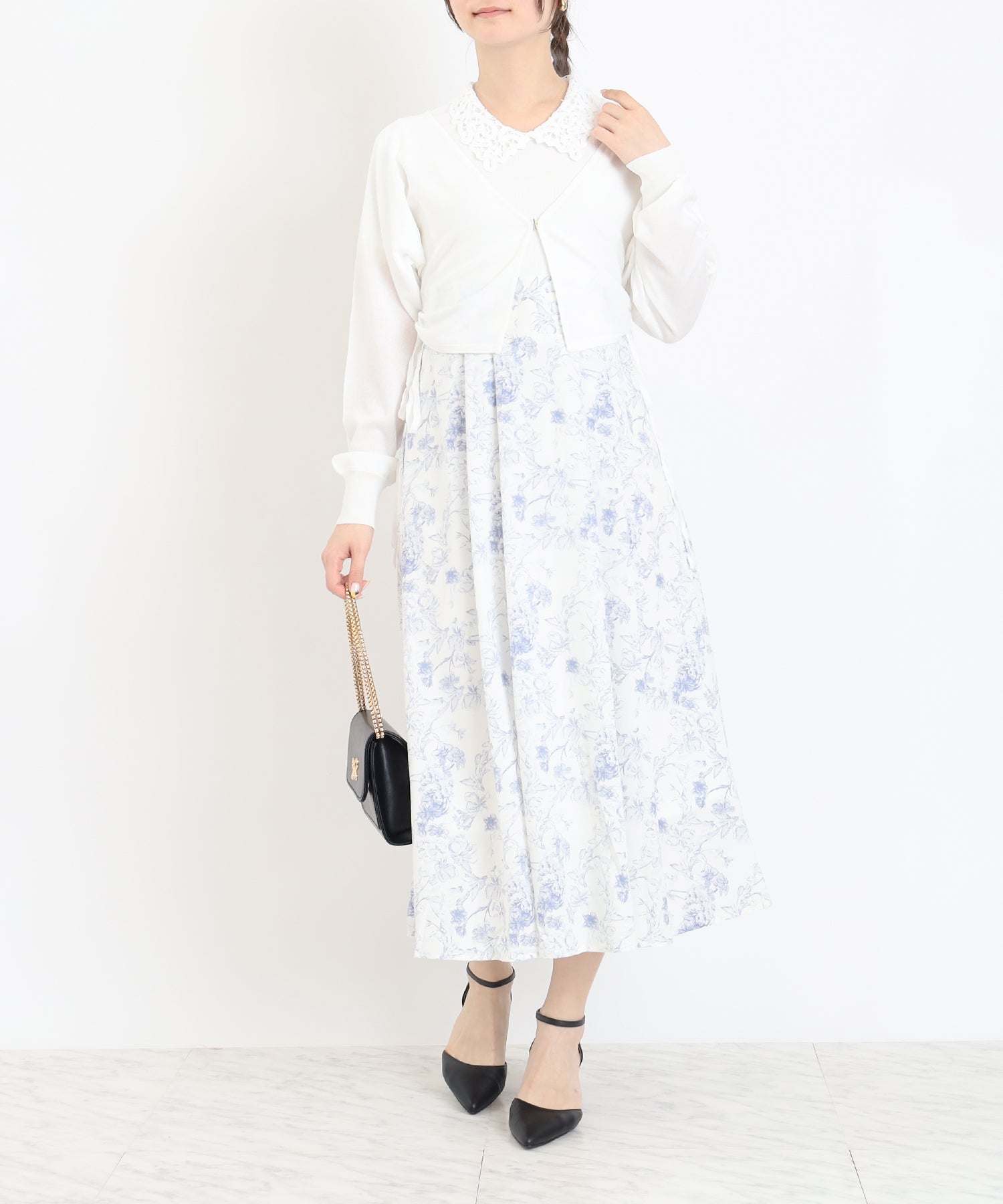 ホワイト　model：160　着用サイズ：M