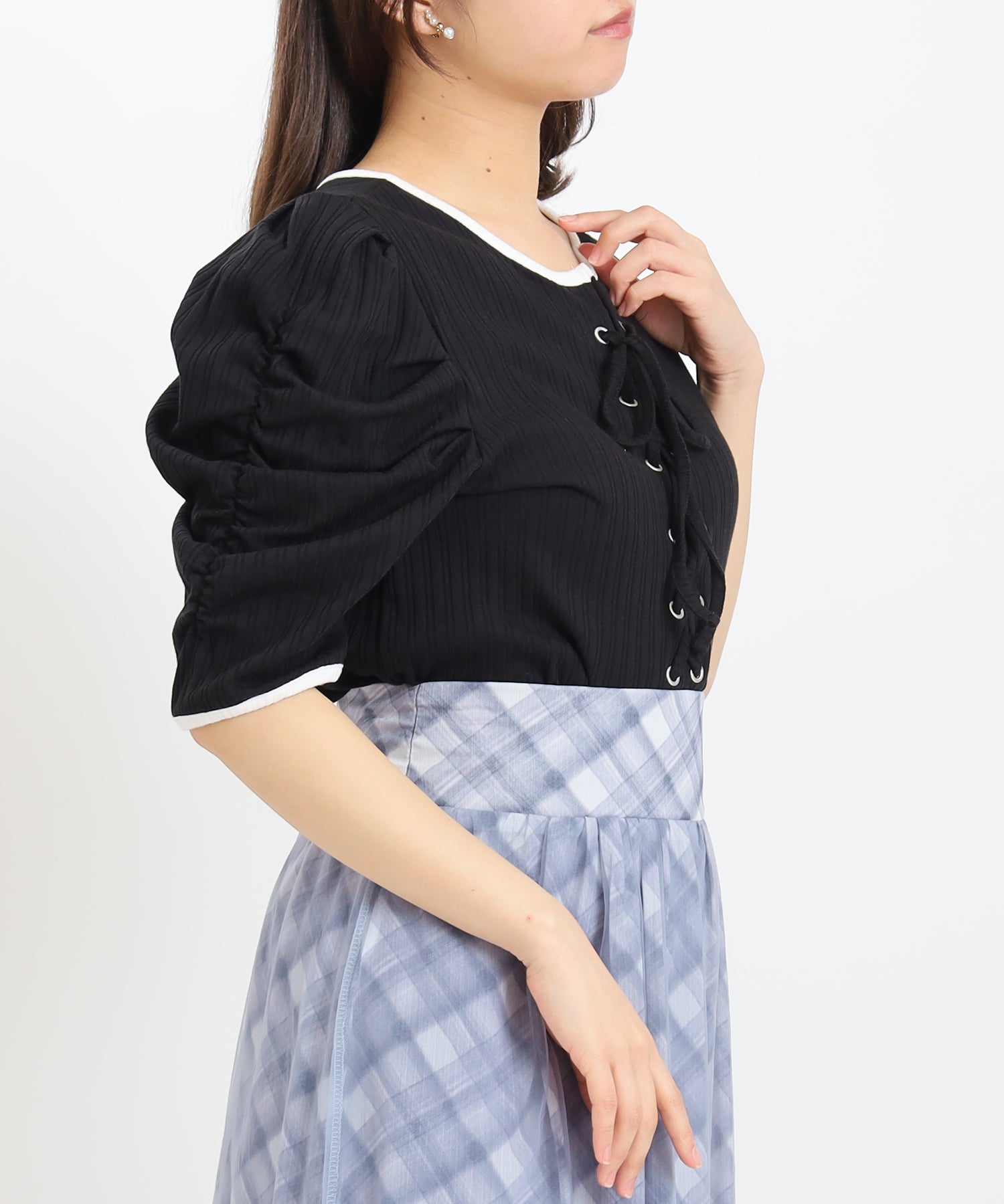 ブラック　model：156　着用サイズ：M