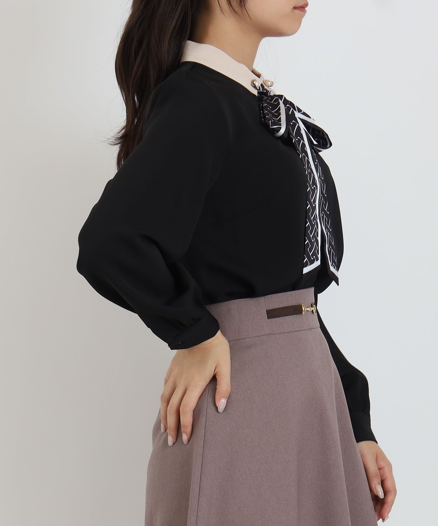 ブラック　model：160　着用サイズ：M