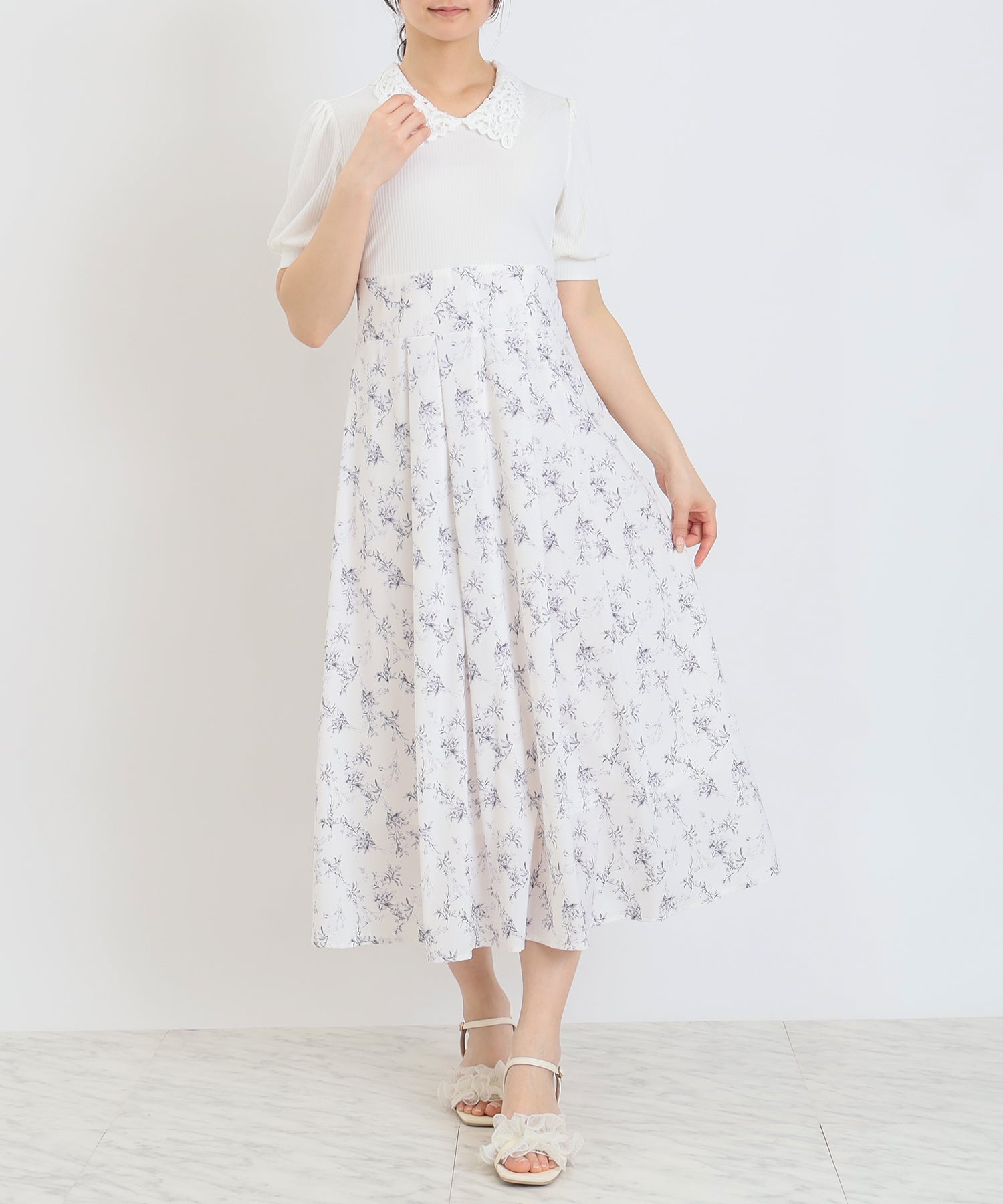 ラベンダー　model:160cm  着用サイズ：M