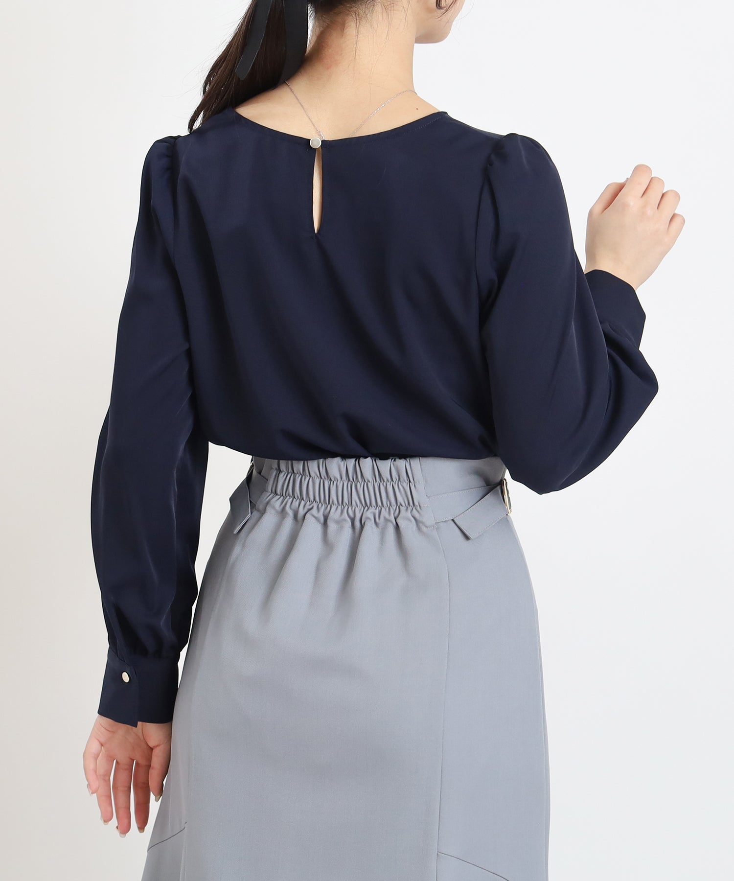 ネイビー　model：160　着用サイズ：M