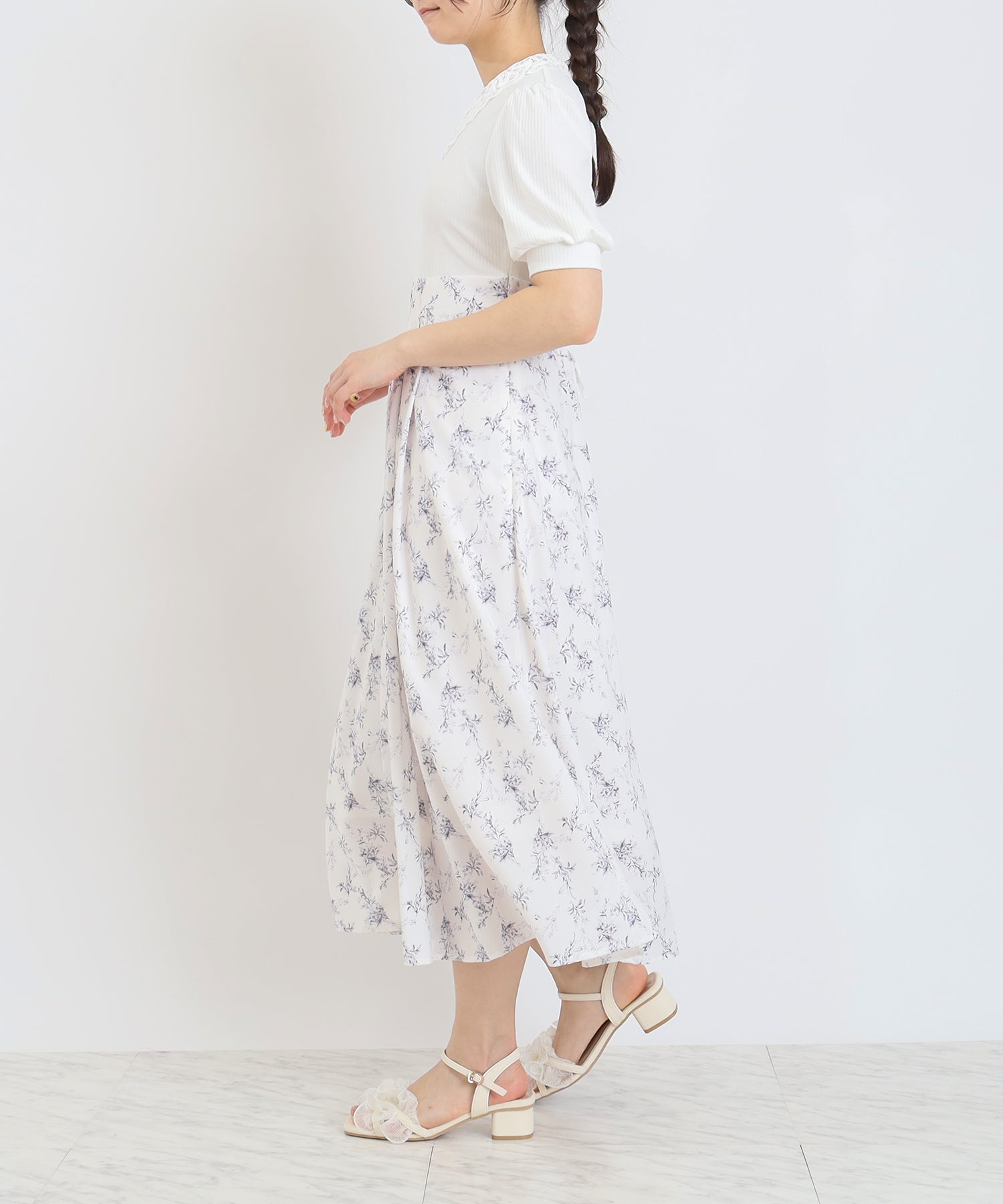 ラベンダー　model:160cm  着用サイズ：M