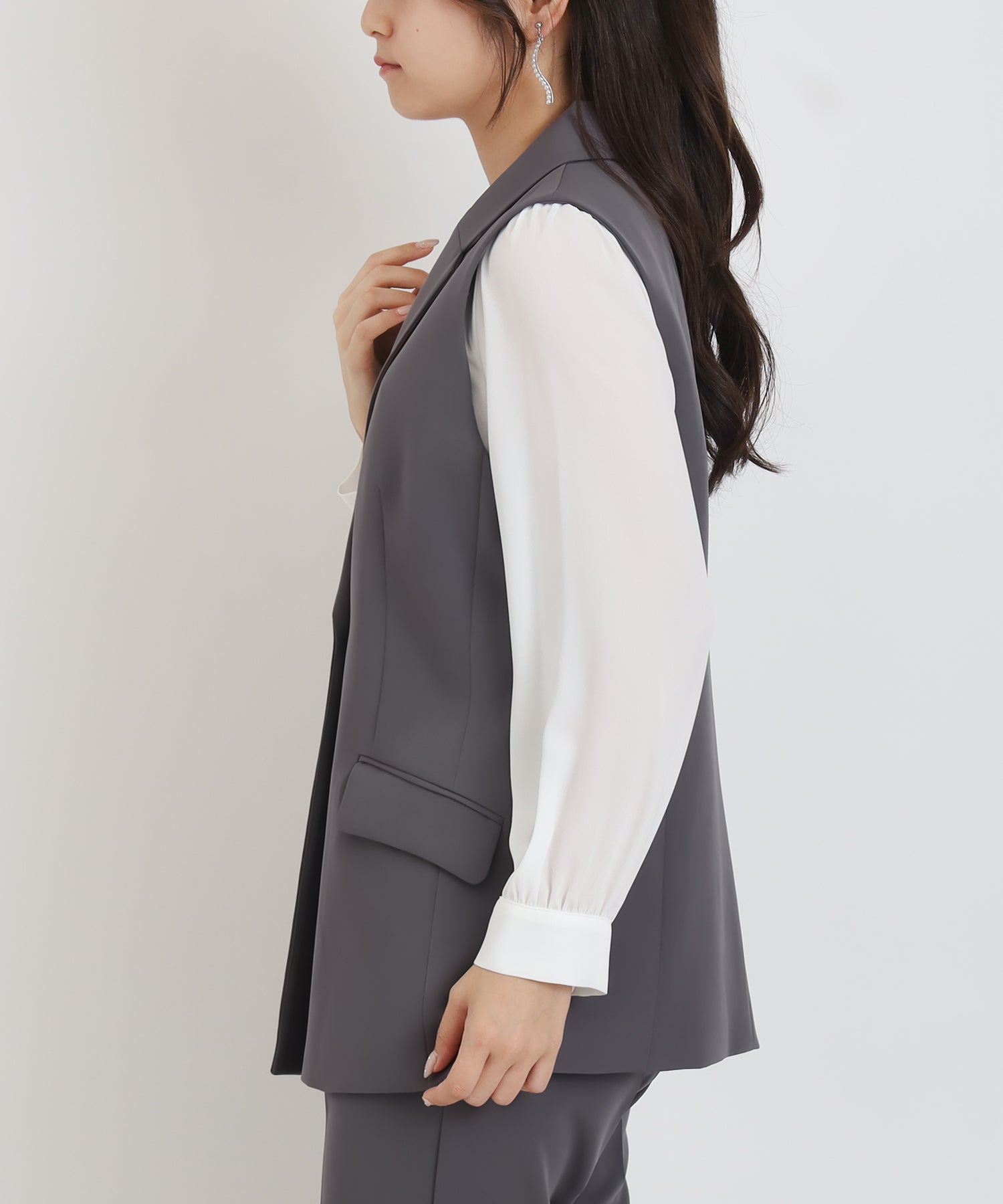 ブラック　model：160cm　着用サイズ：M