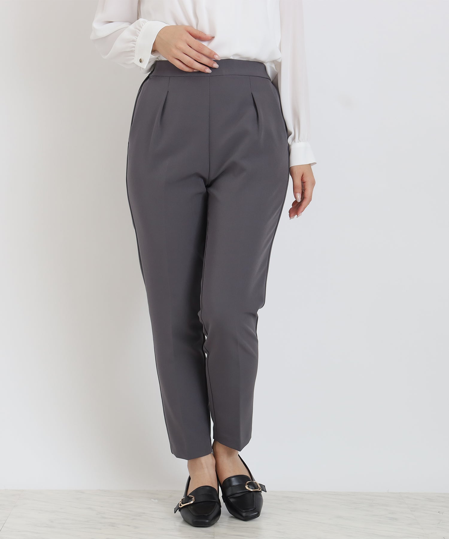 チャコール　model：160cm　着用サイズ：M