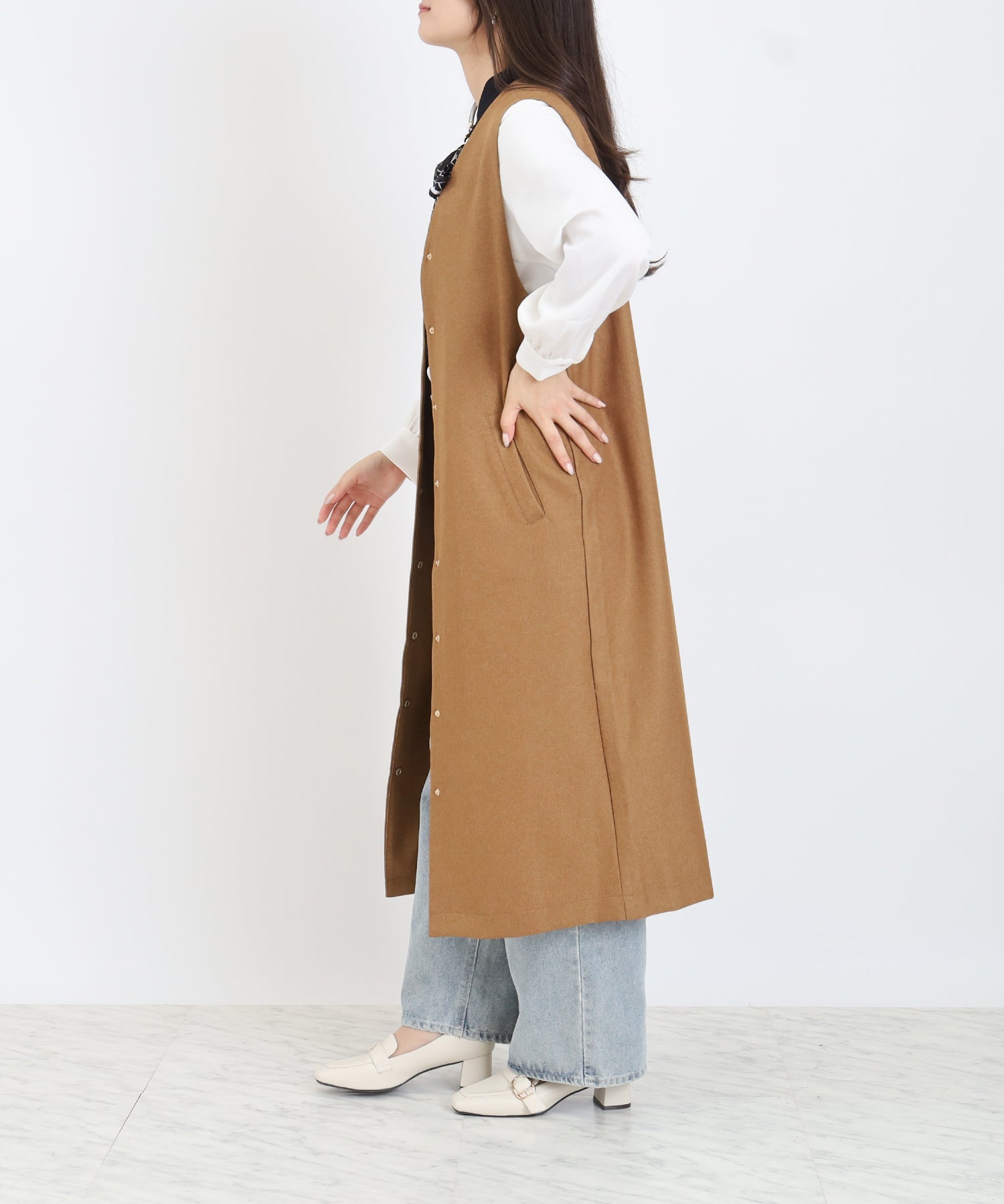 キャメル　model：160　着用サイズ：M