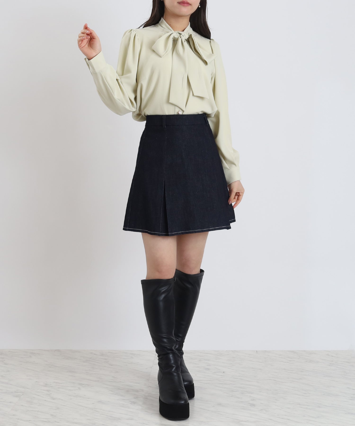 (オンラインショップ先行入荷)デニムスカパン