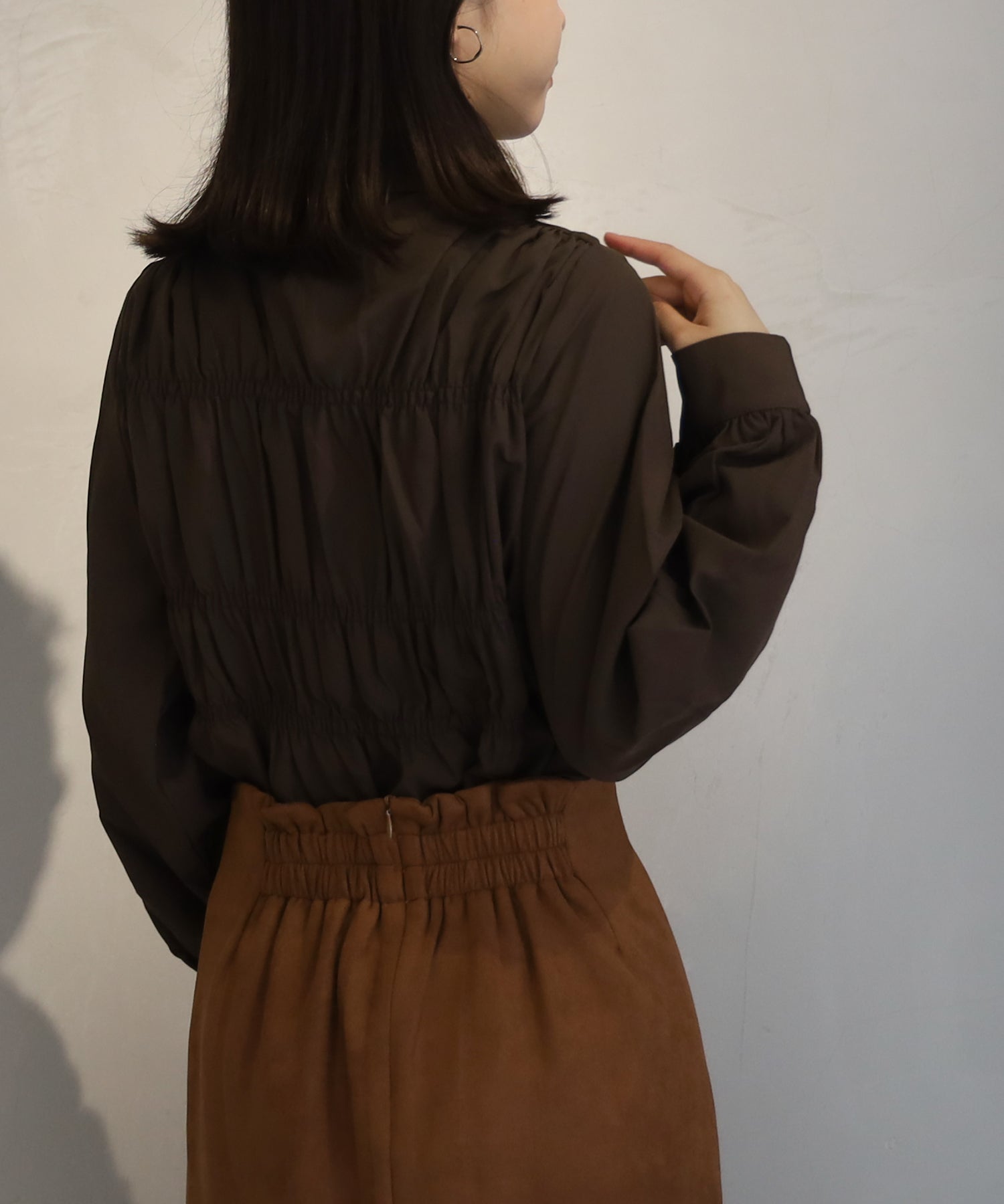 ブラウン　model：156㎝　着用サイズ：M