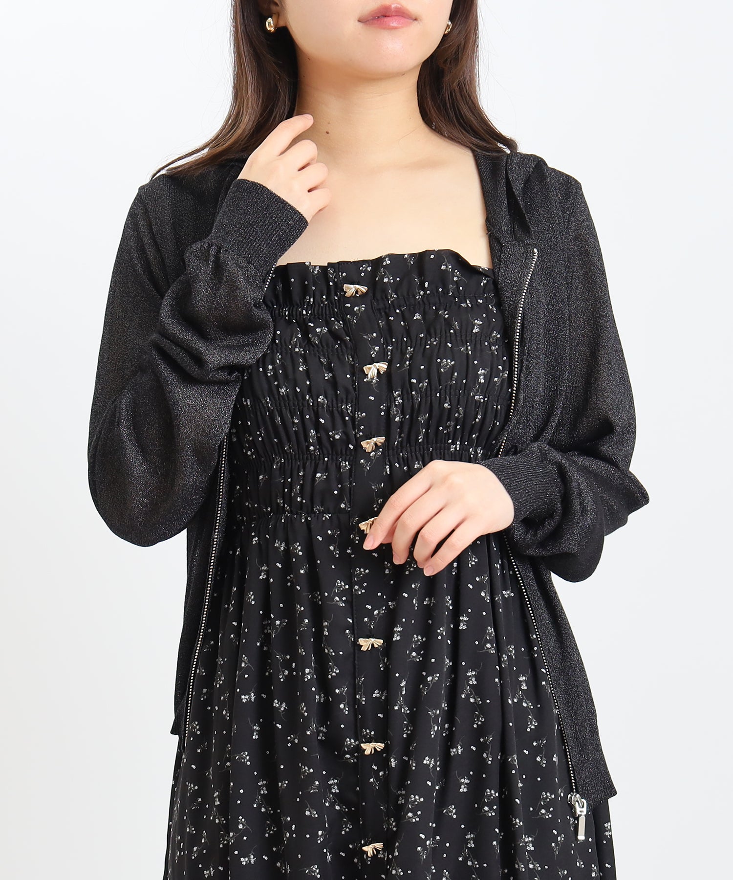 ブラック　model：156　着用サイズ：M