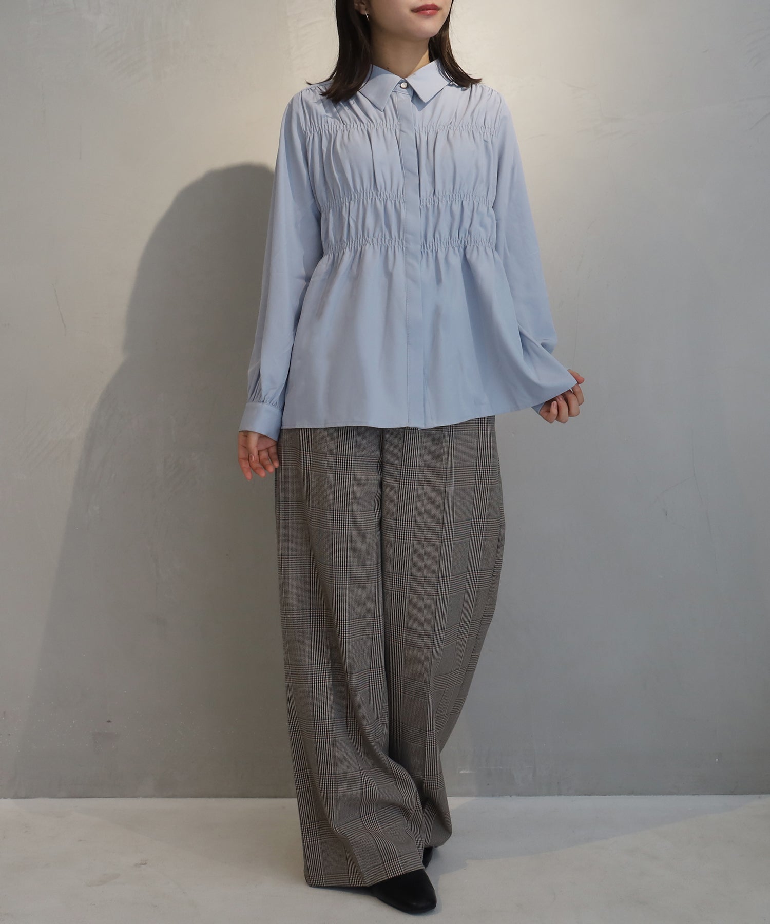 サックス　model：156㎝　着用サイズ：M