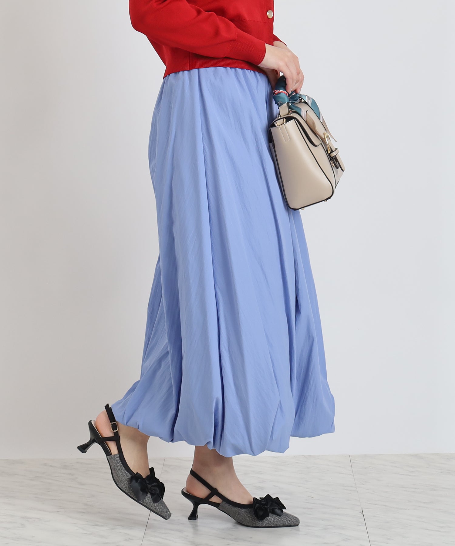 ブルー　model:160cm  着用サイズ：M