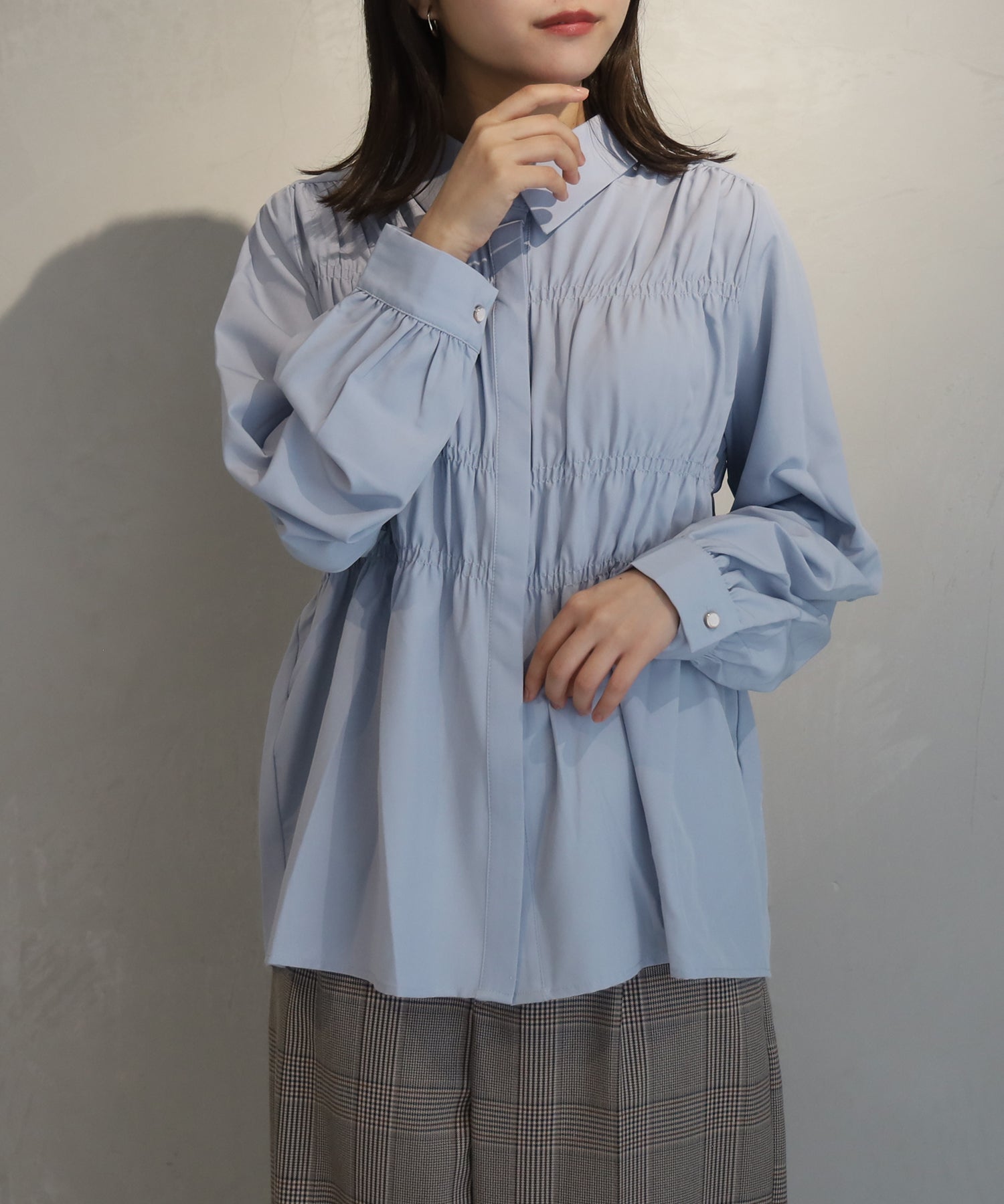 サックス　model：156㎝　着用サイズ：M