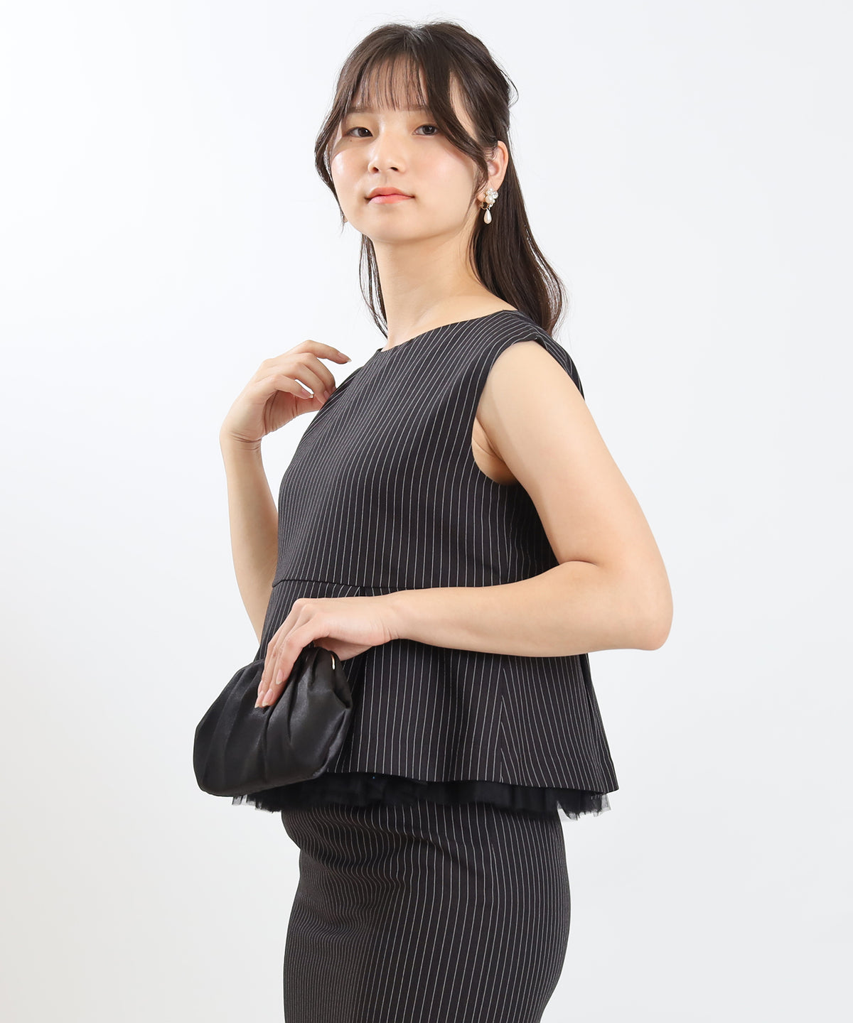ブラック　model:160cm  着用サイズ：M