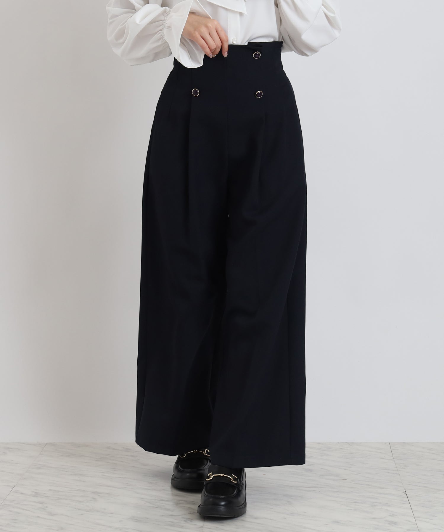 ネイビー　model:160cm  着用サイズ：M