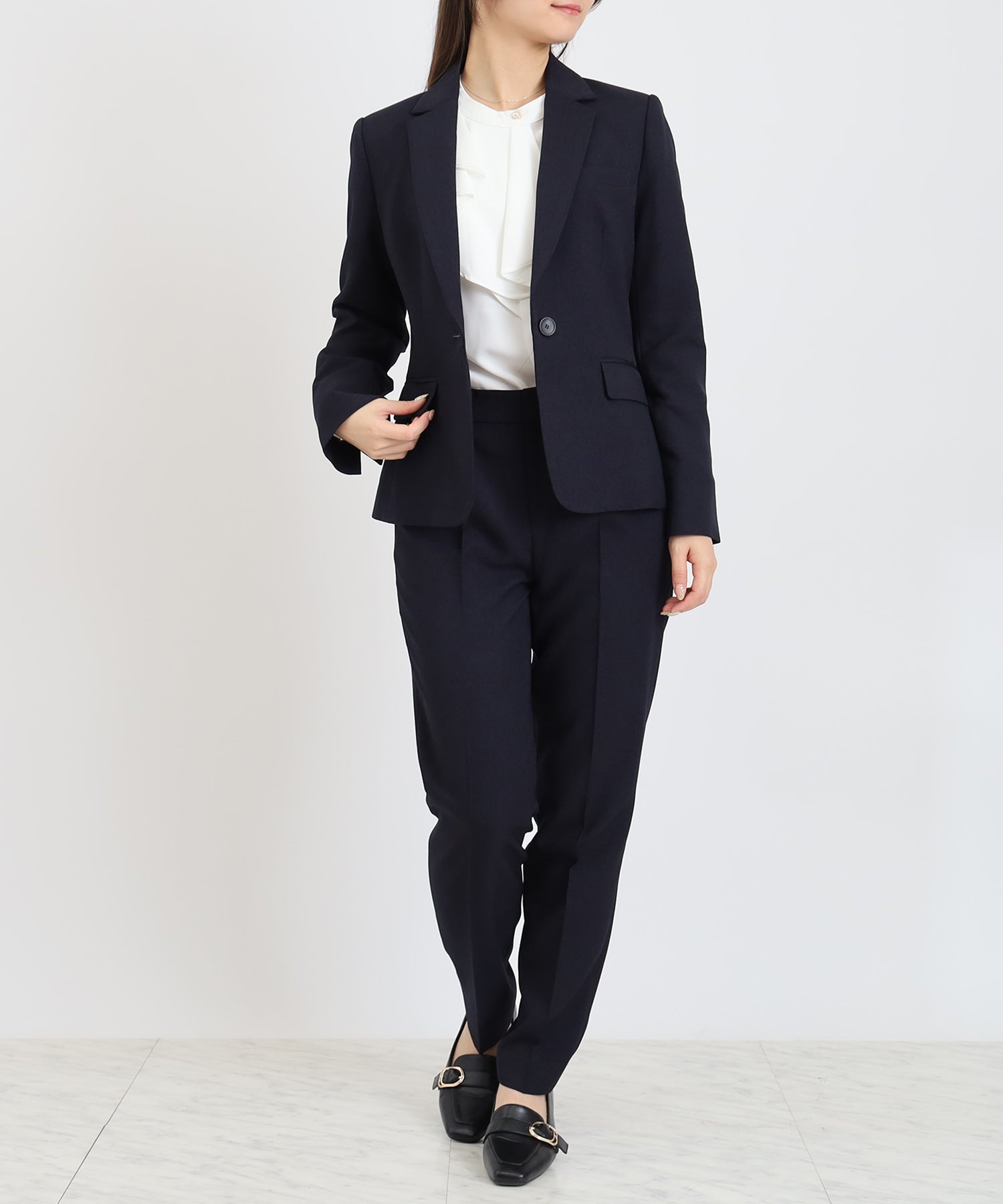 美品✨ アストリア フルール パンツ スーツ セットアップ 洗える 近年モデル Astoria Fleure