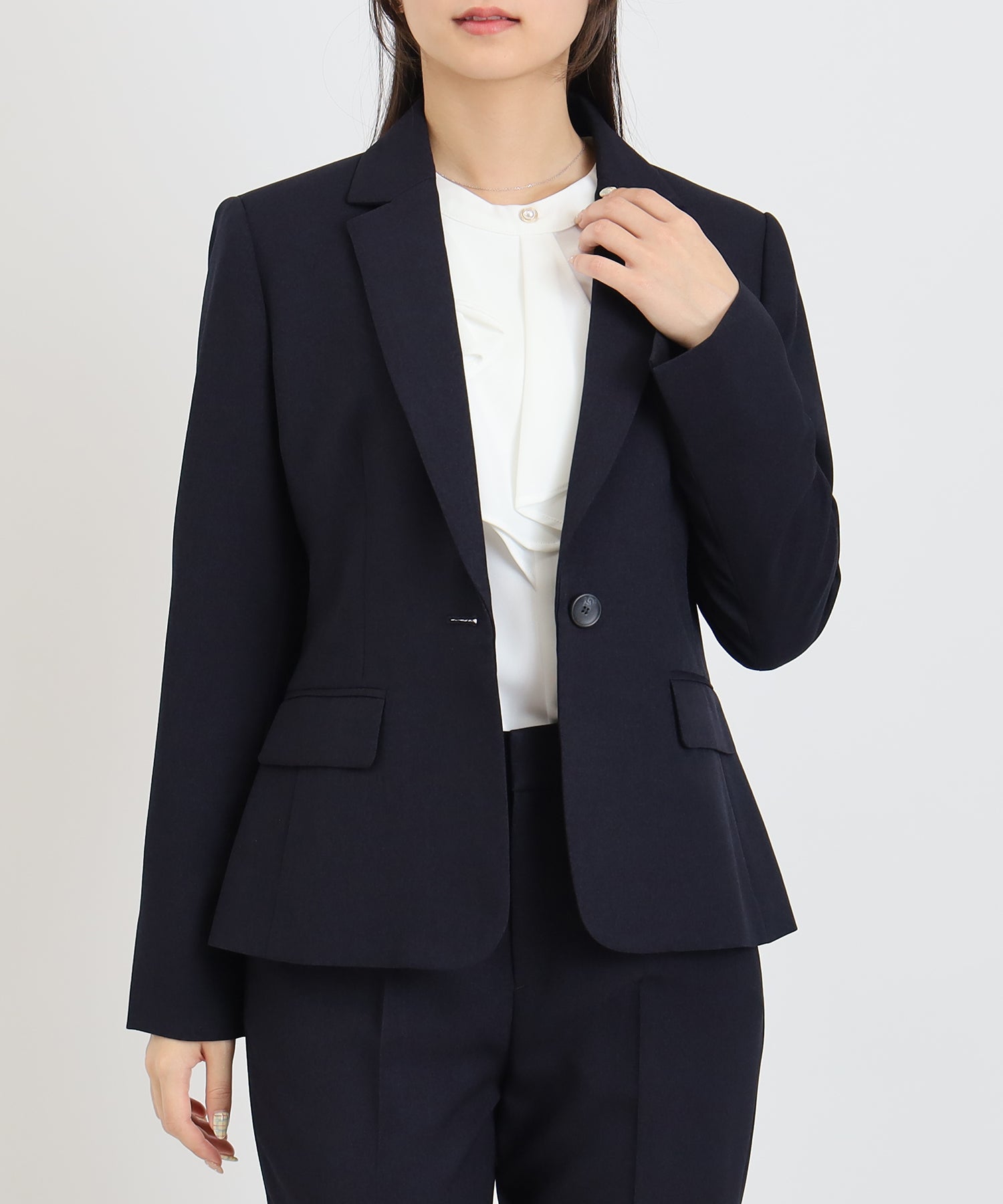 ネイビー　model：160　着用サイズ：M