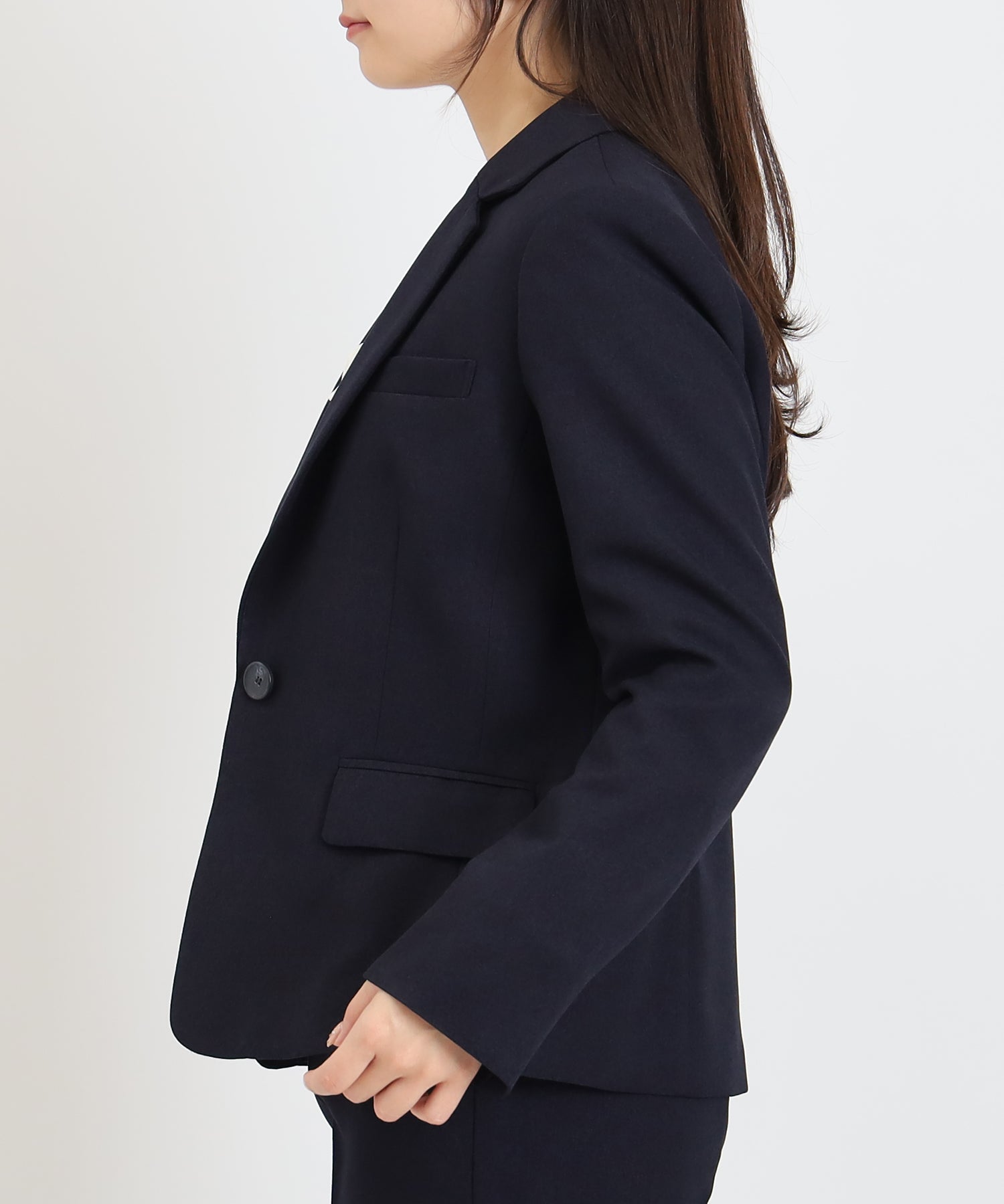 ネイビー　model：160　着用サイズ：M