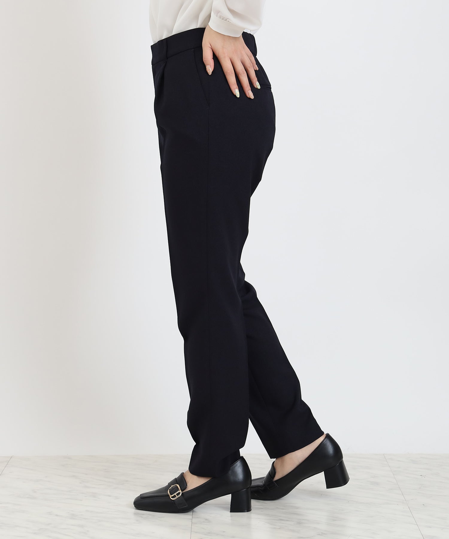 ネイビー　model：160　着用サイズ：M