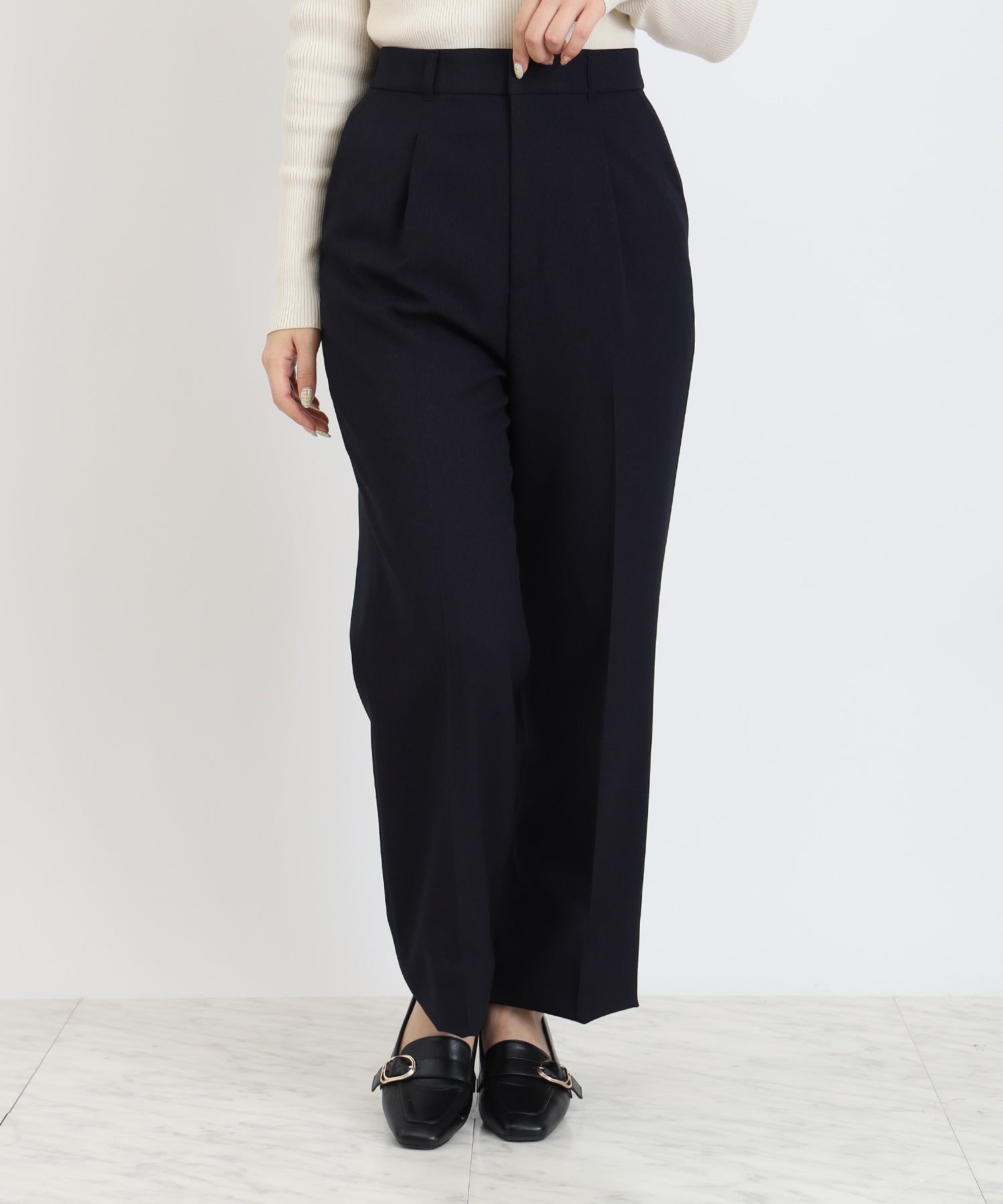 ネイビー　model：160　着用サイズ：M