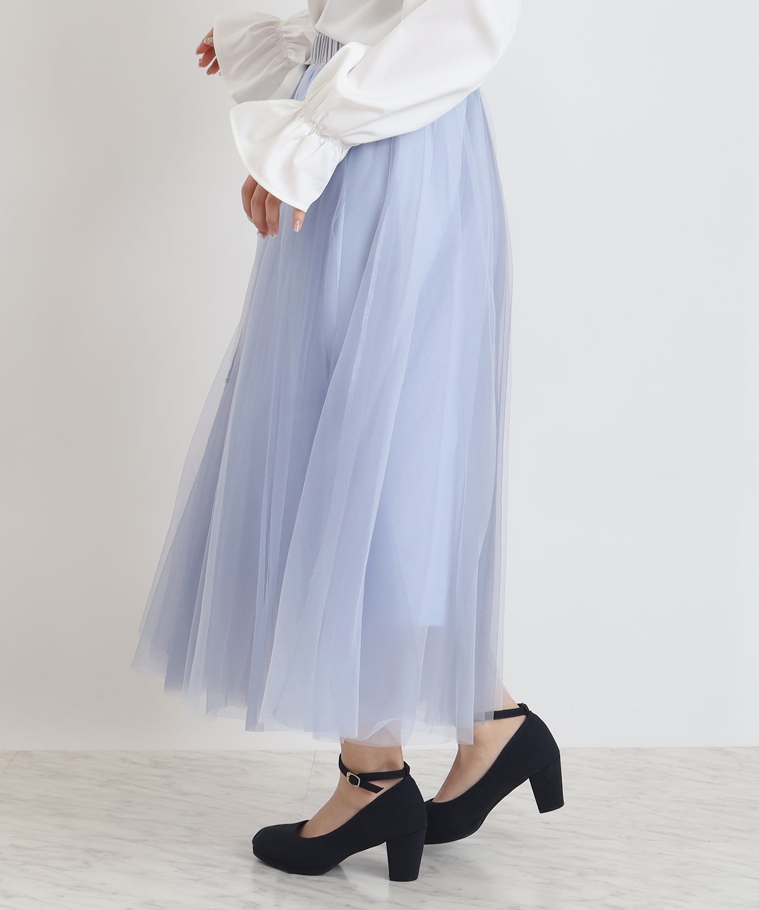 ダスティーブルー　model：160　着用サイズ：M