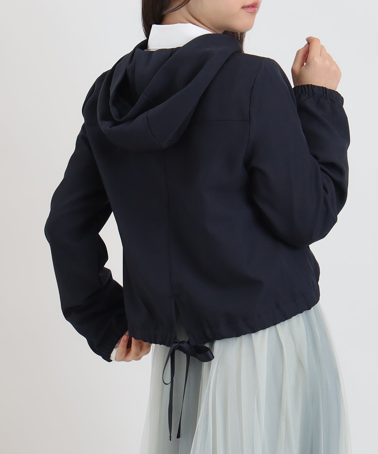 ネイビー　model：156　着用サイズ：M