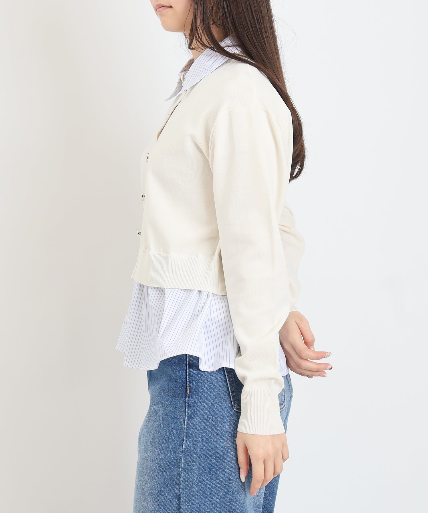 アイボリー　model:160　着用サイズ：M