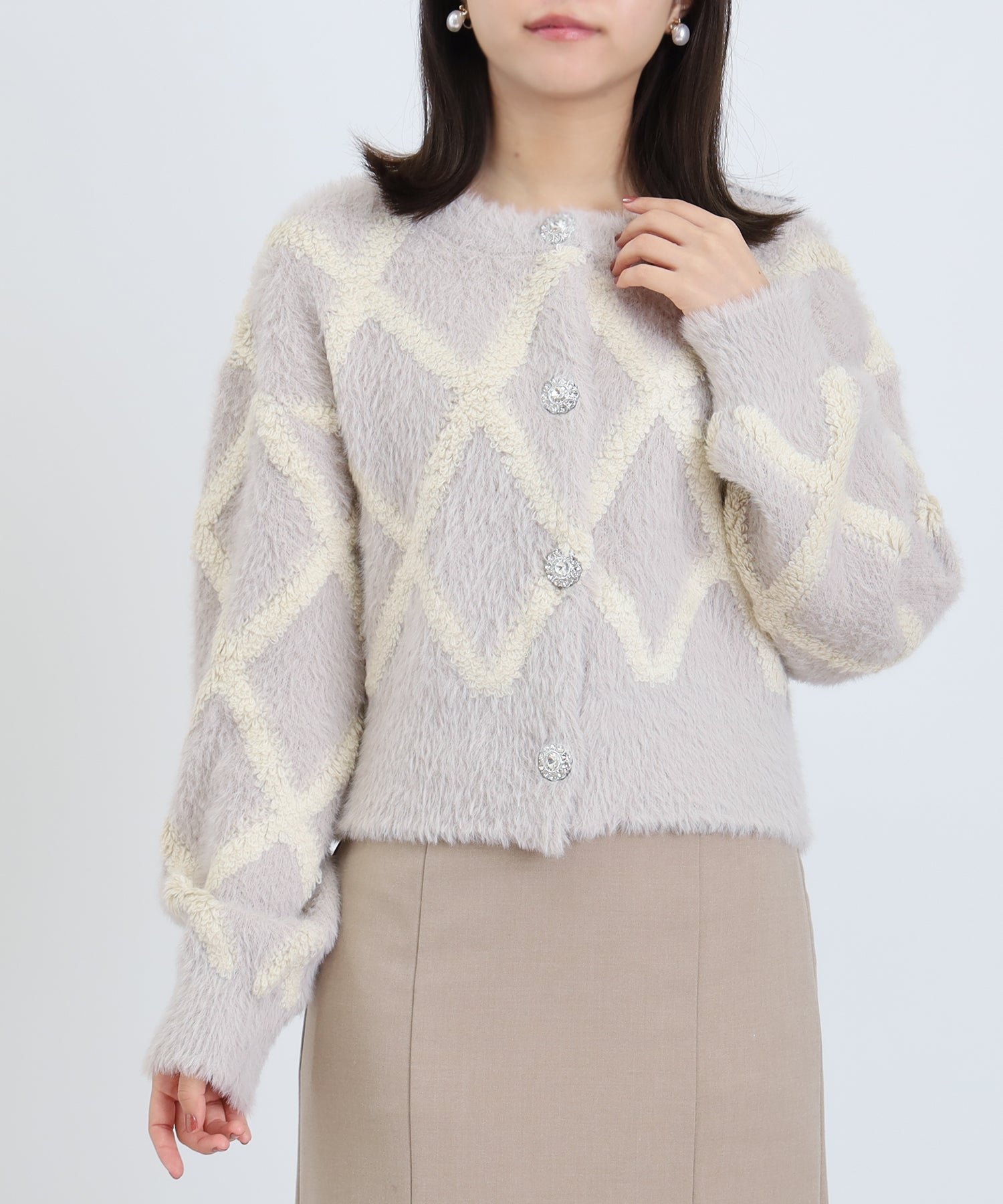 ラベンダー(×ベージュ)