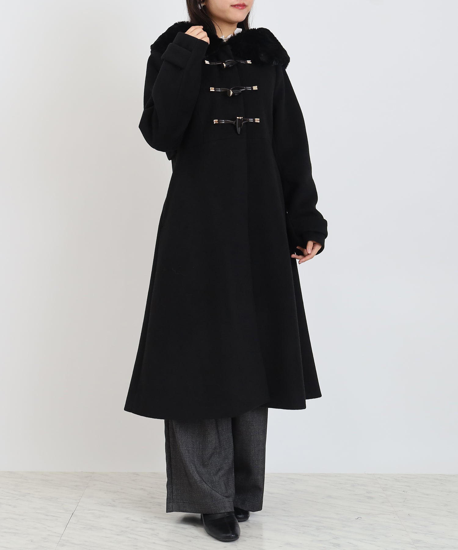 ブラック　model：156　着用サイズ：M