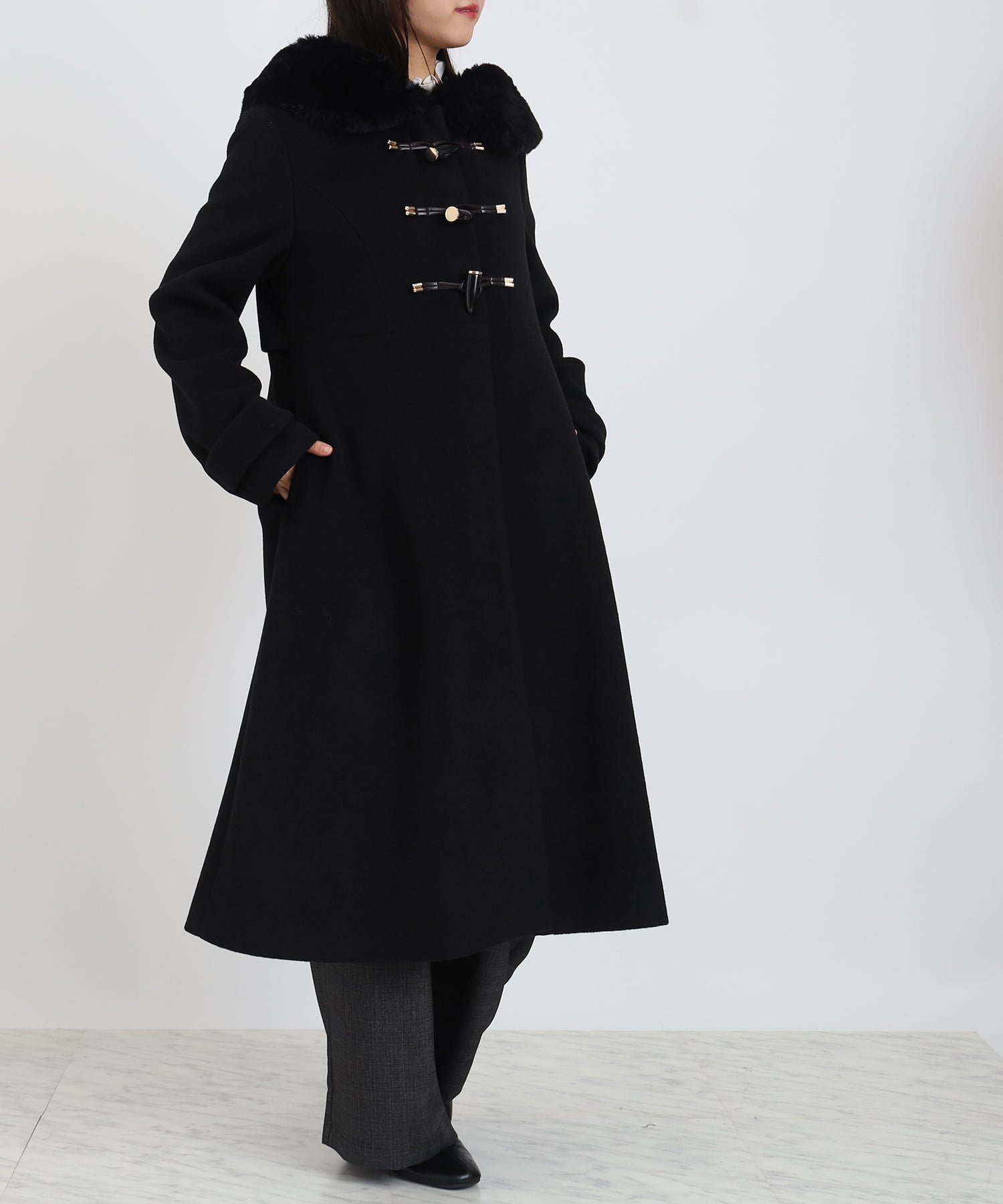 ブラック　model：156　着用サイズ：M