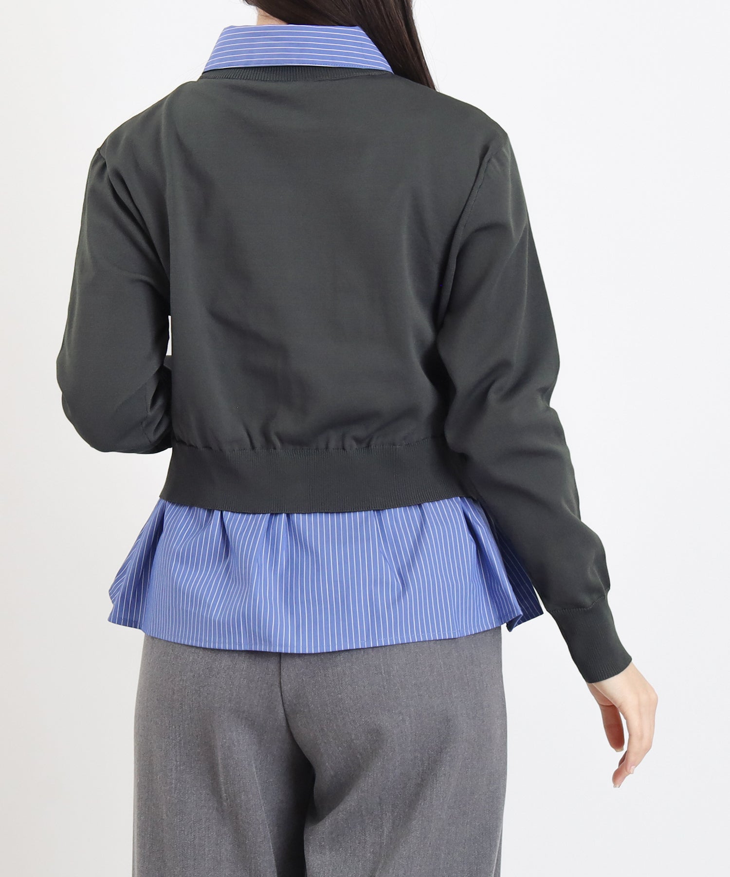 チャコール　model:160　着用サイズ：M