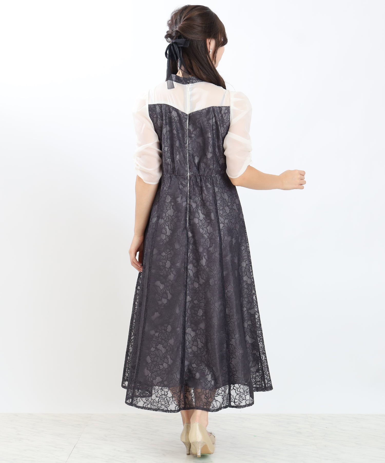 チャコール　model:160cm 着用サイズ：M