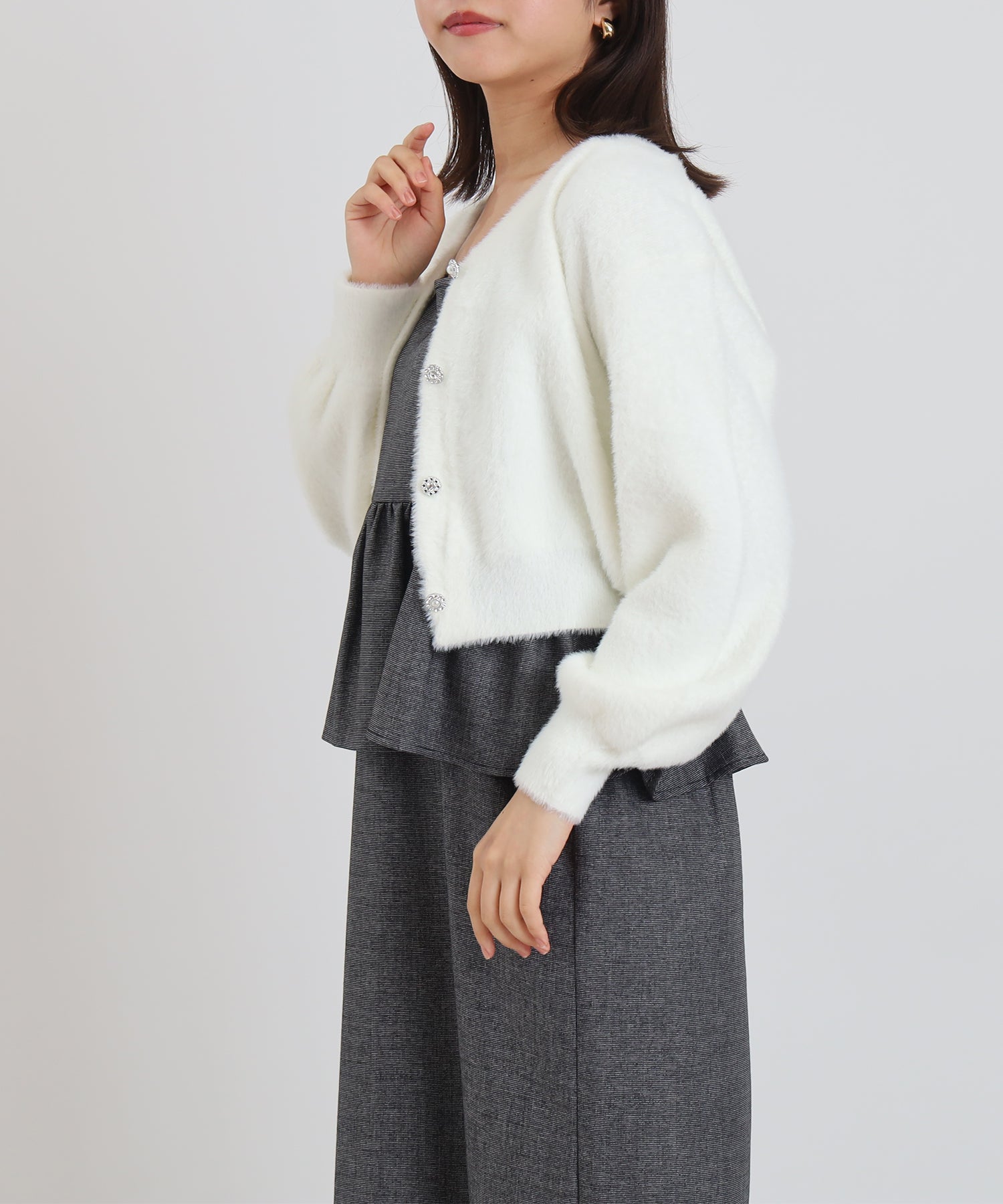 ブラック　model:156cm  着用サイズ：M