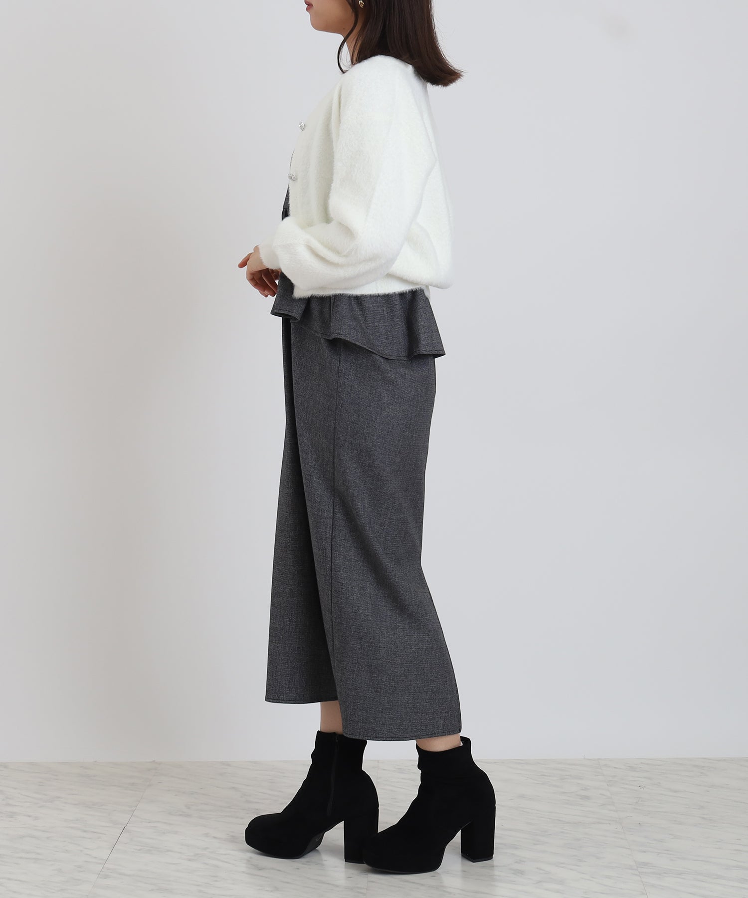 ブラック　model:156cm  着用サイズ：M