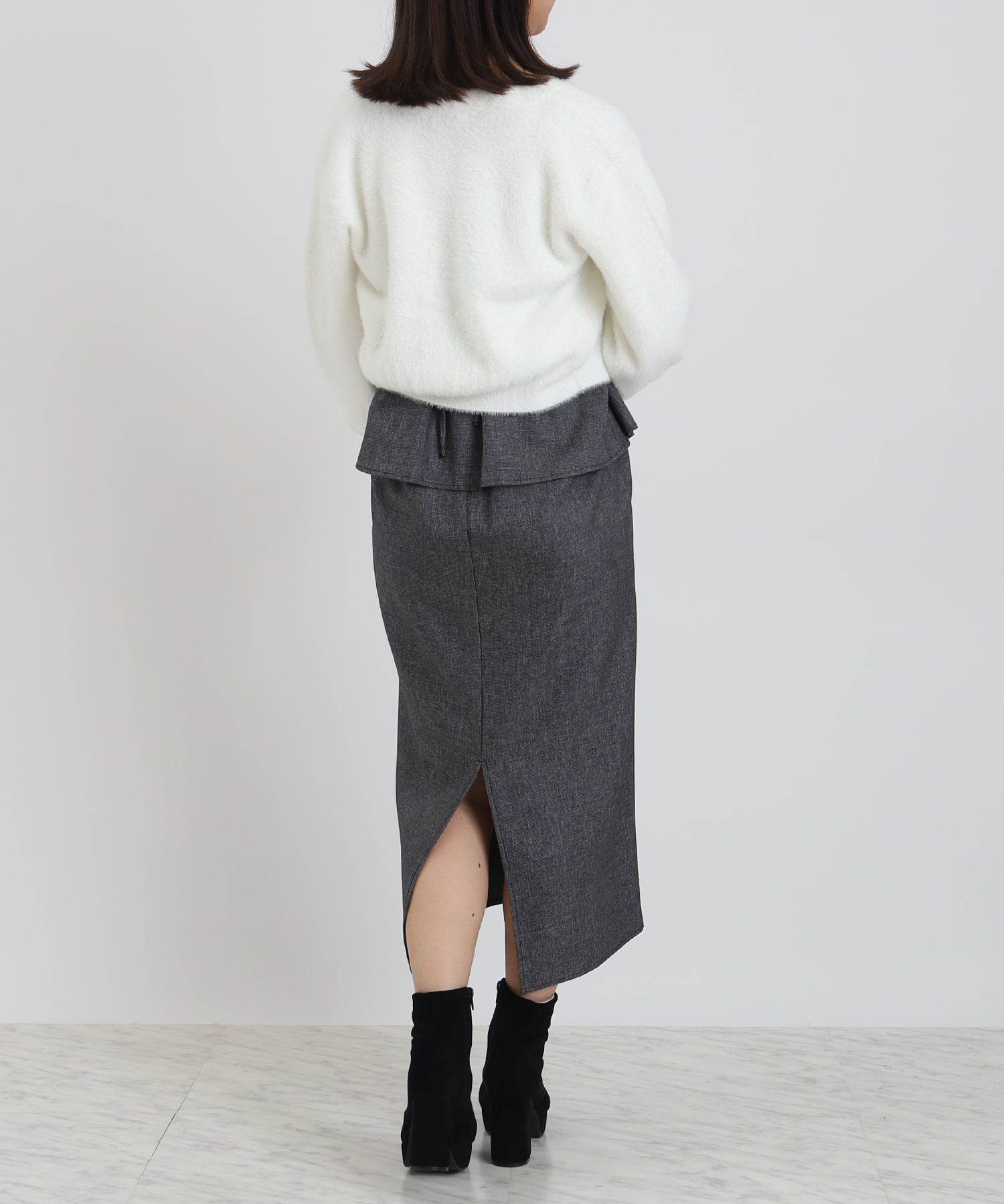 ブラック　model:156cm  着用サイズ：M